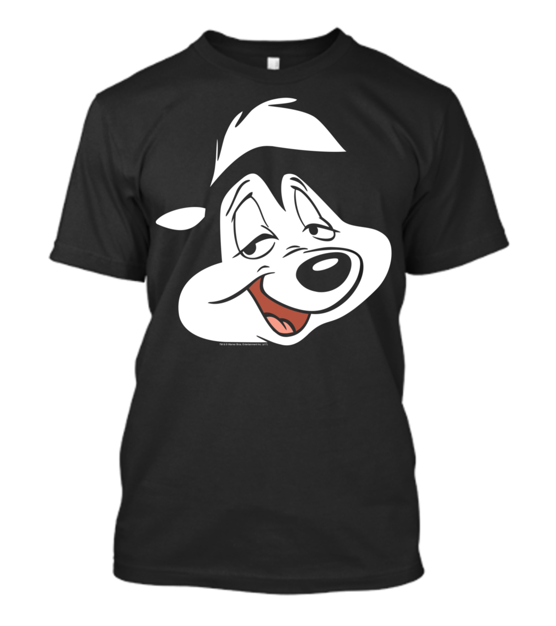 Looney Tunes Pepe Le Pew Face Character Classic T-Shirt