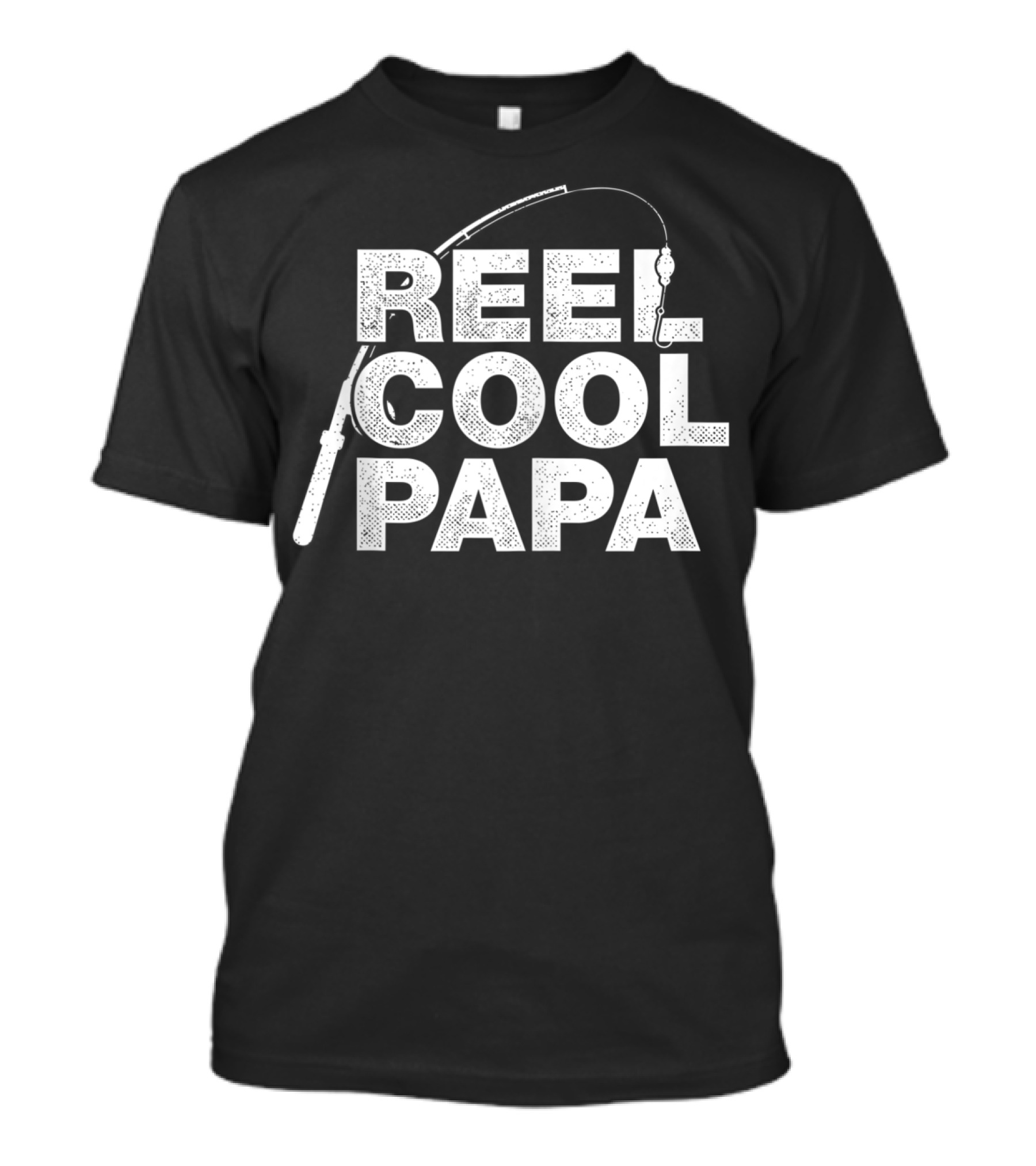 Fishing Reel Cool Papa Men's Father's Day T-Shirt