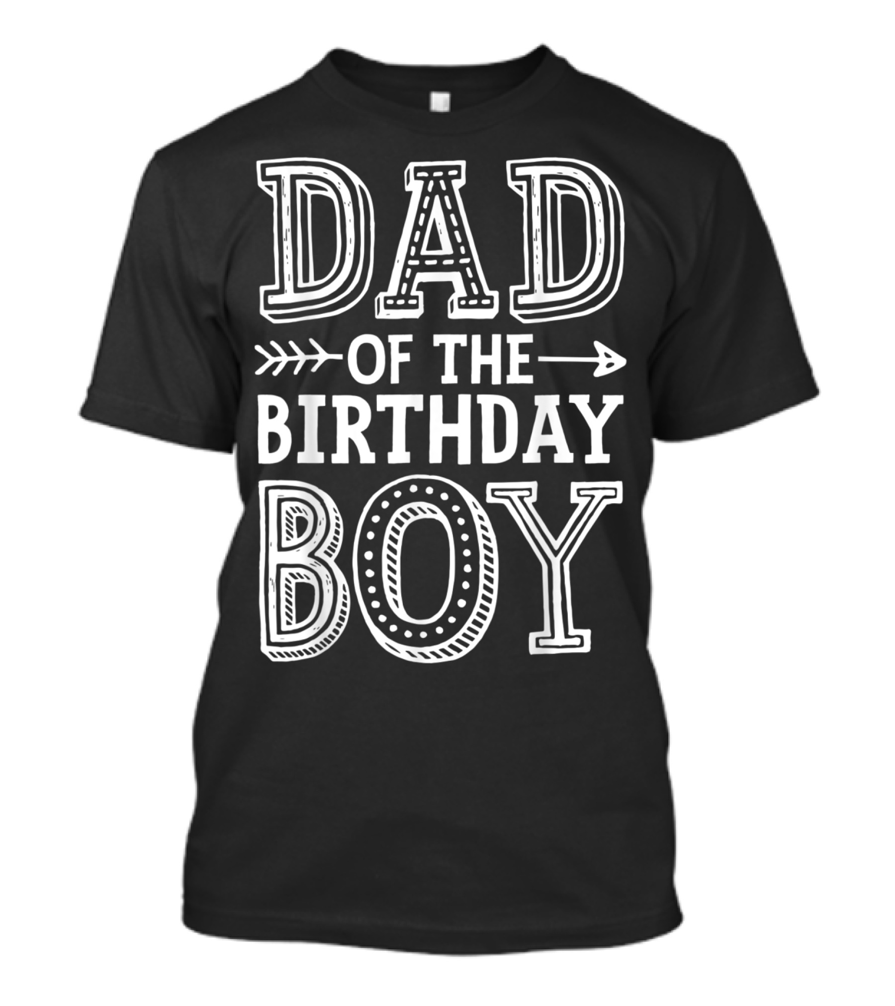 Dad Of The Birthday Boy Father Daddy Celebrating Special Day T-Shirt