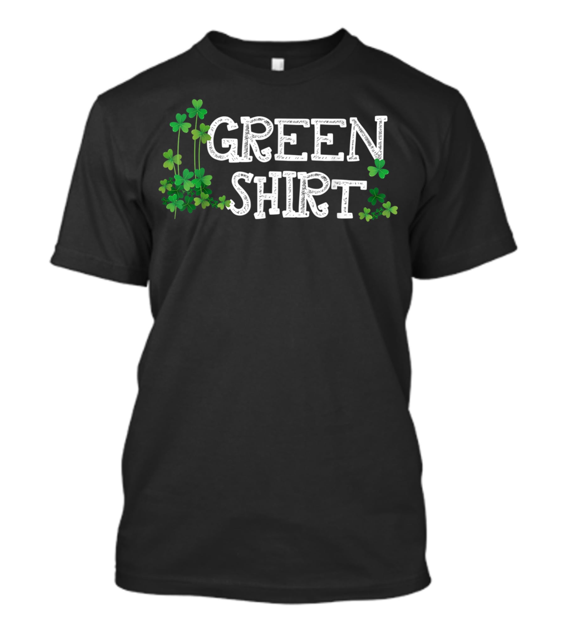 GREEN SHIRT Shamrock Clusters T-Shirt