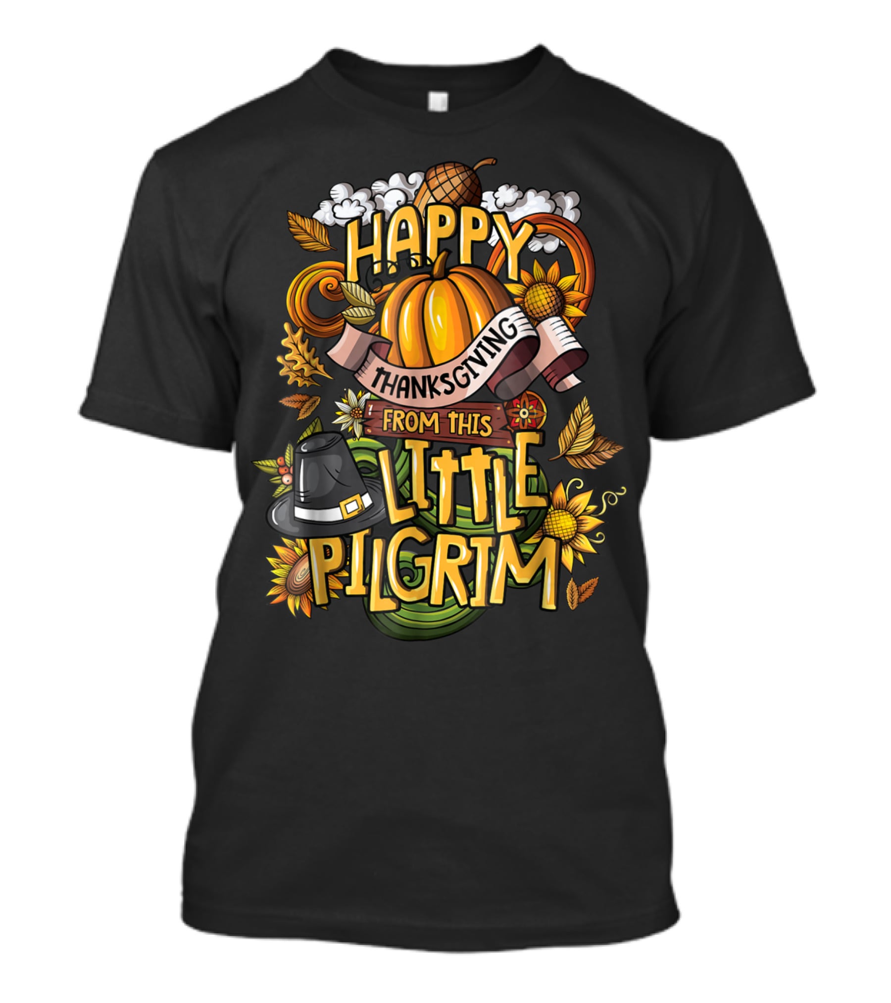 Happy Thanksgiving From This Little Pilgrim T-Shirt