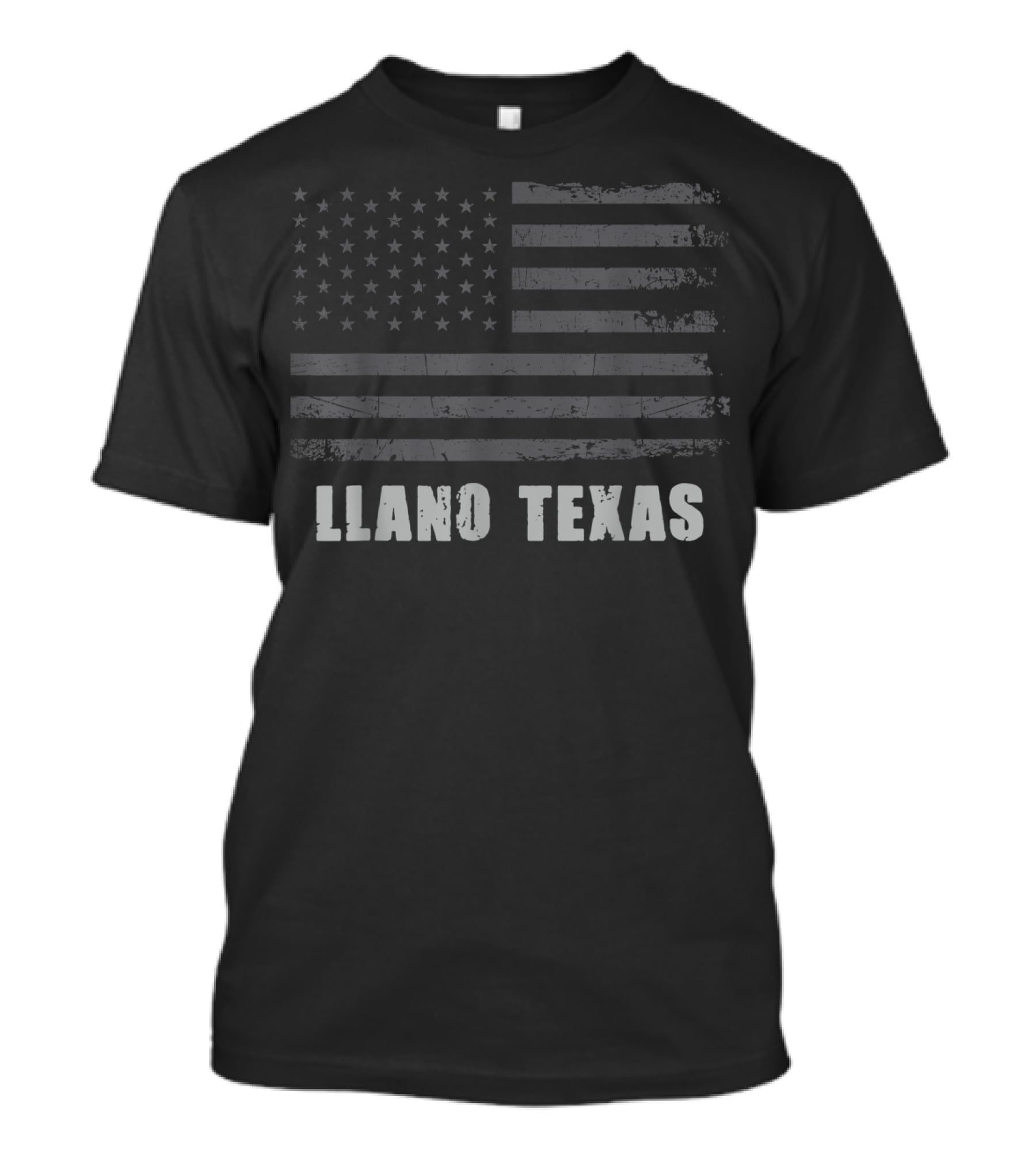American Flag Llano Texas USA Patriotism T-Shirt