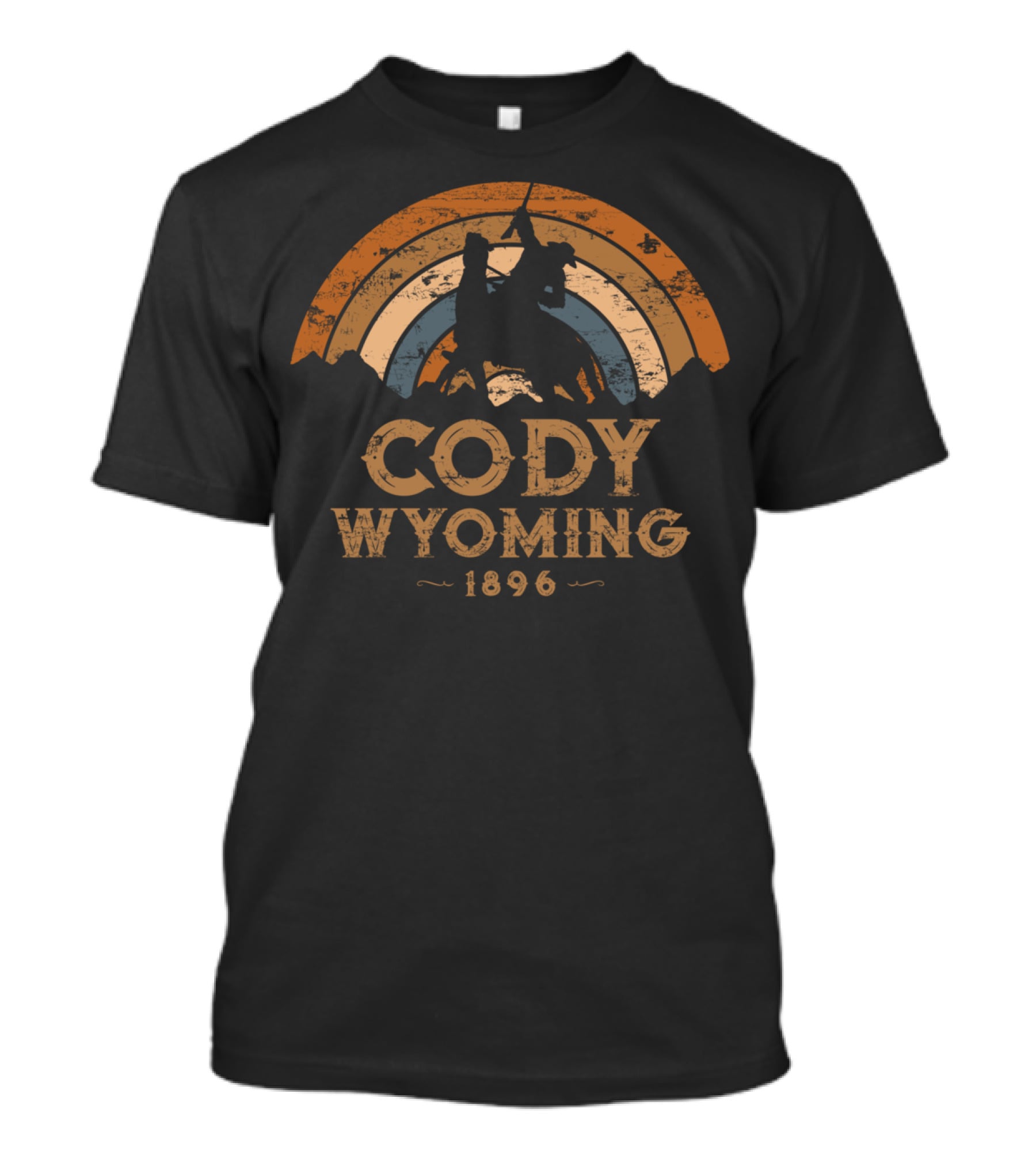Cody Wyoming 1896 Buffalo Bill Wild West T-Shirt