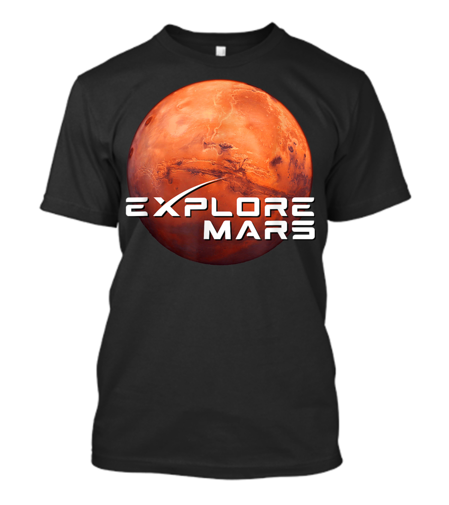 Explore Mars SpaceX Mars Exploration T-Shirt