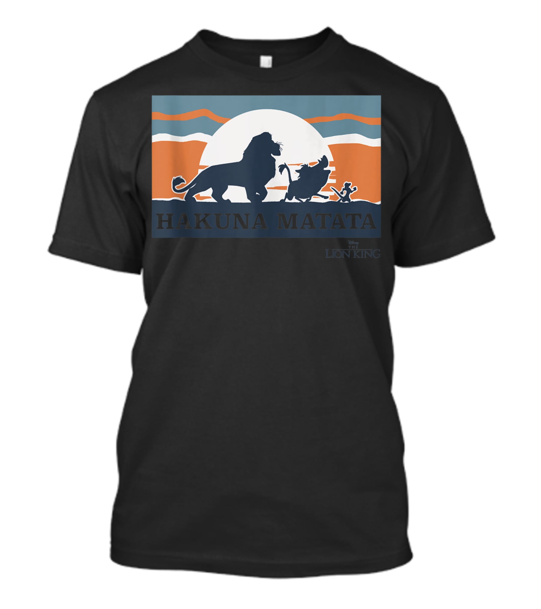 Hakuna Matata Disney The Lion King Sunset T-Shirt