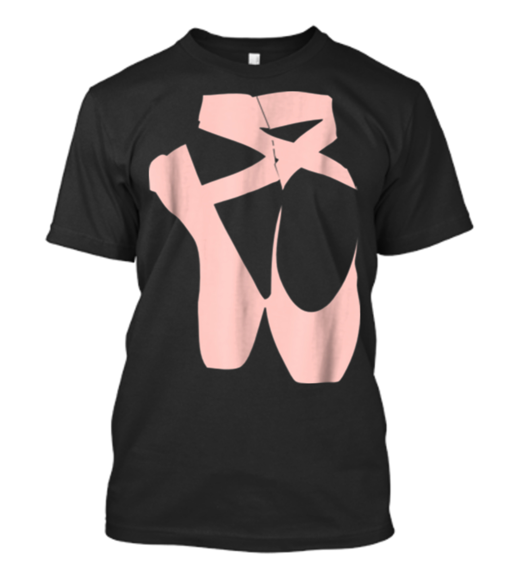 Ballet Dancer Pointe Shoe Ballerina Dancing Barre T-Shirt