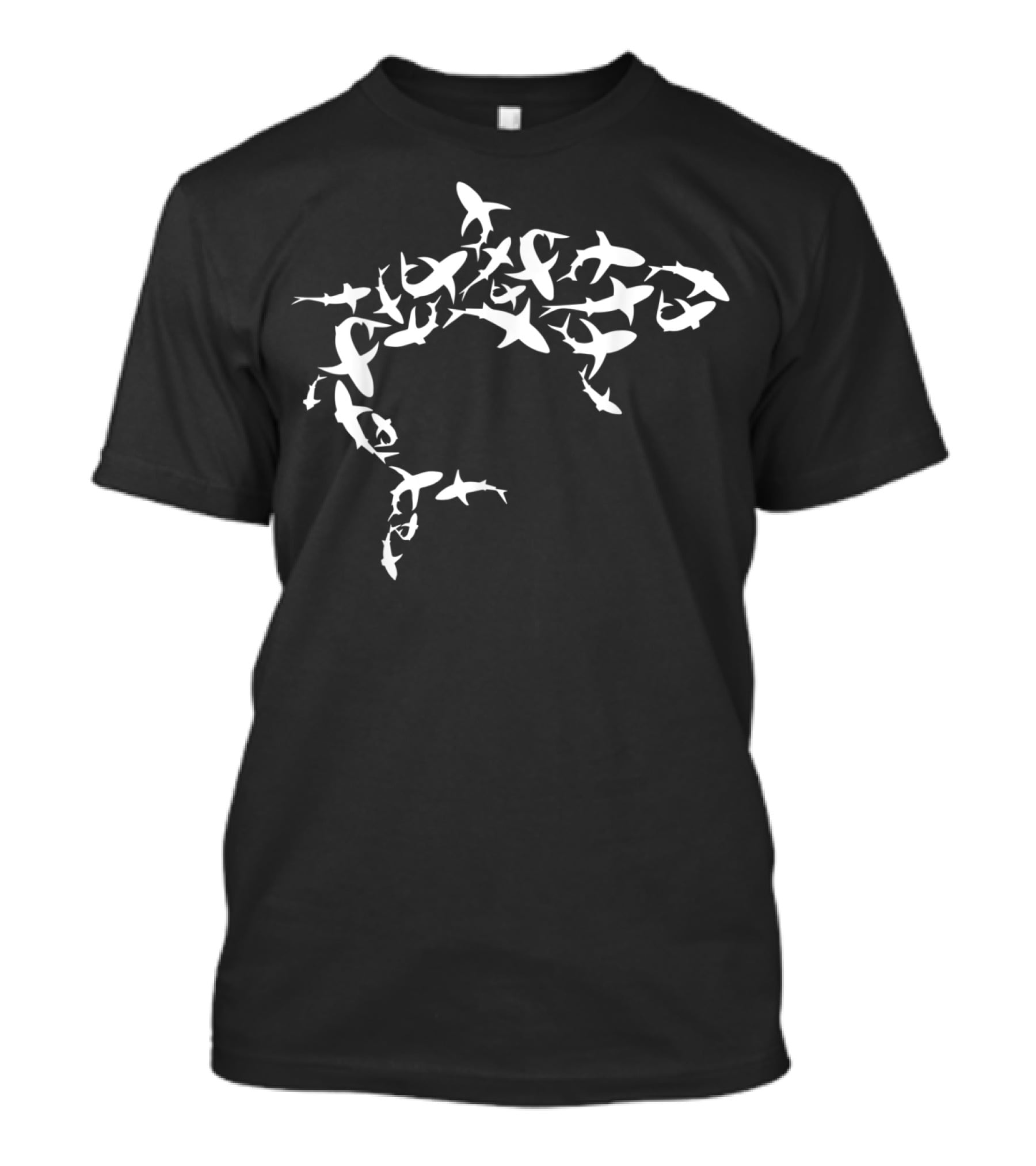 Family White Shark Lover Daddy Baby T-Shirt