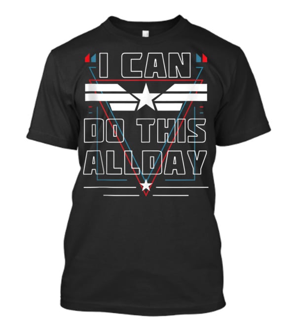 I Can Do This All Day America Super Heroes Star Emblem Team Up T-Shirt