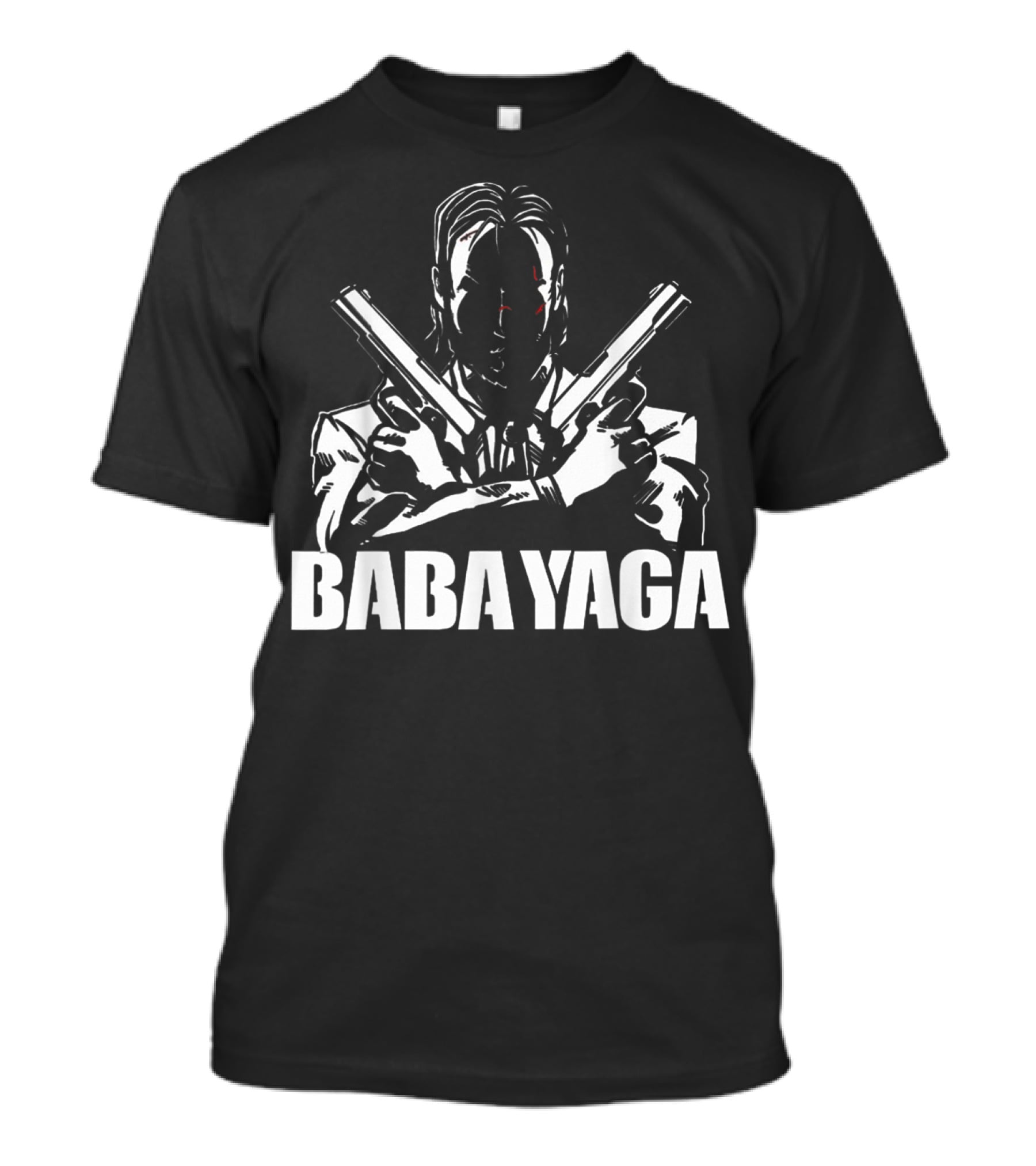 Baba Yaga John Wick Dual Pistols T-Shirt