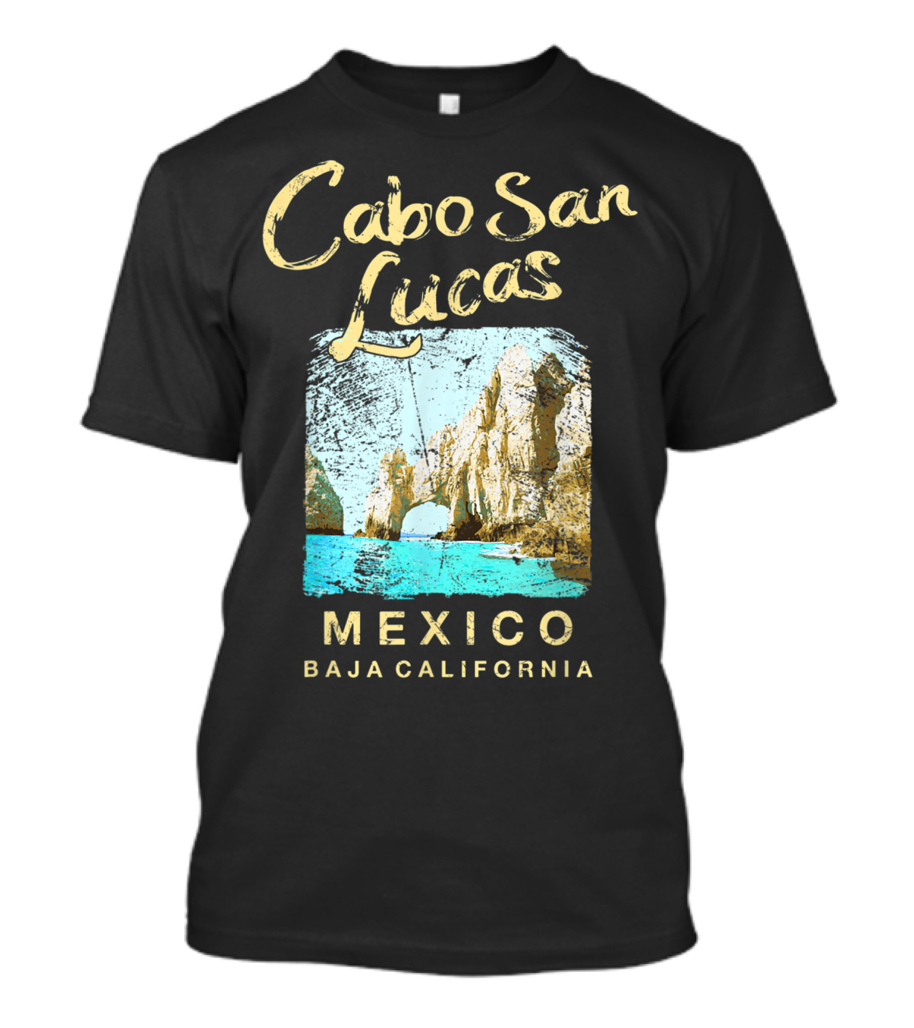 Cabo San Lucas Mexico Baja California Arch Ocean Scene T-Shirt