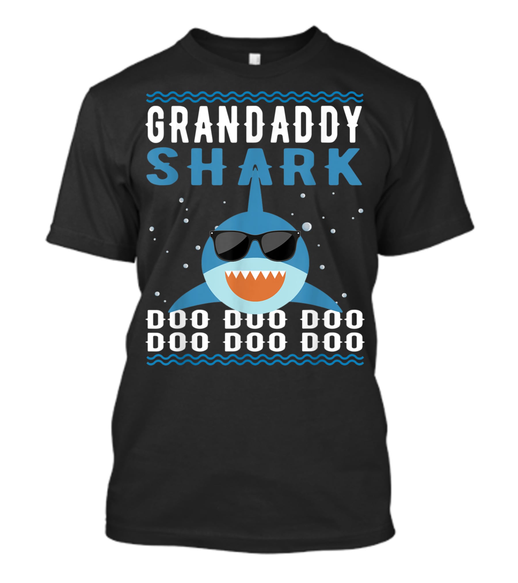 Grandaddy Shark Doo Doo Doo Sunglasses Funny Baby Mommy Kids Video T-Shirt