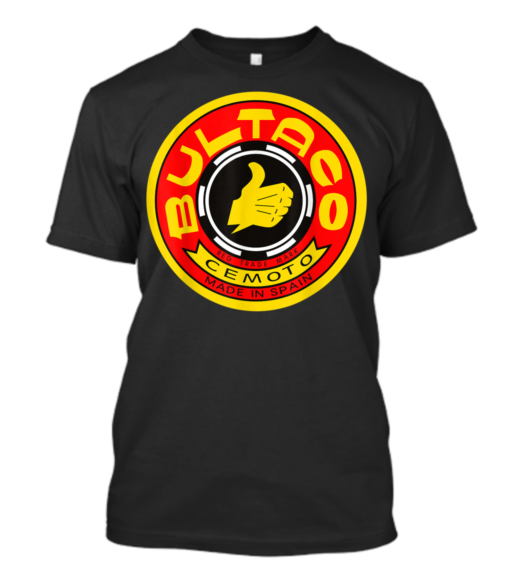 Bultaco Cemoto Made In Spain Reg Trade Mark T-Shirt