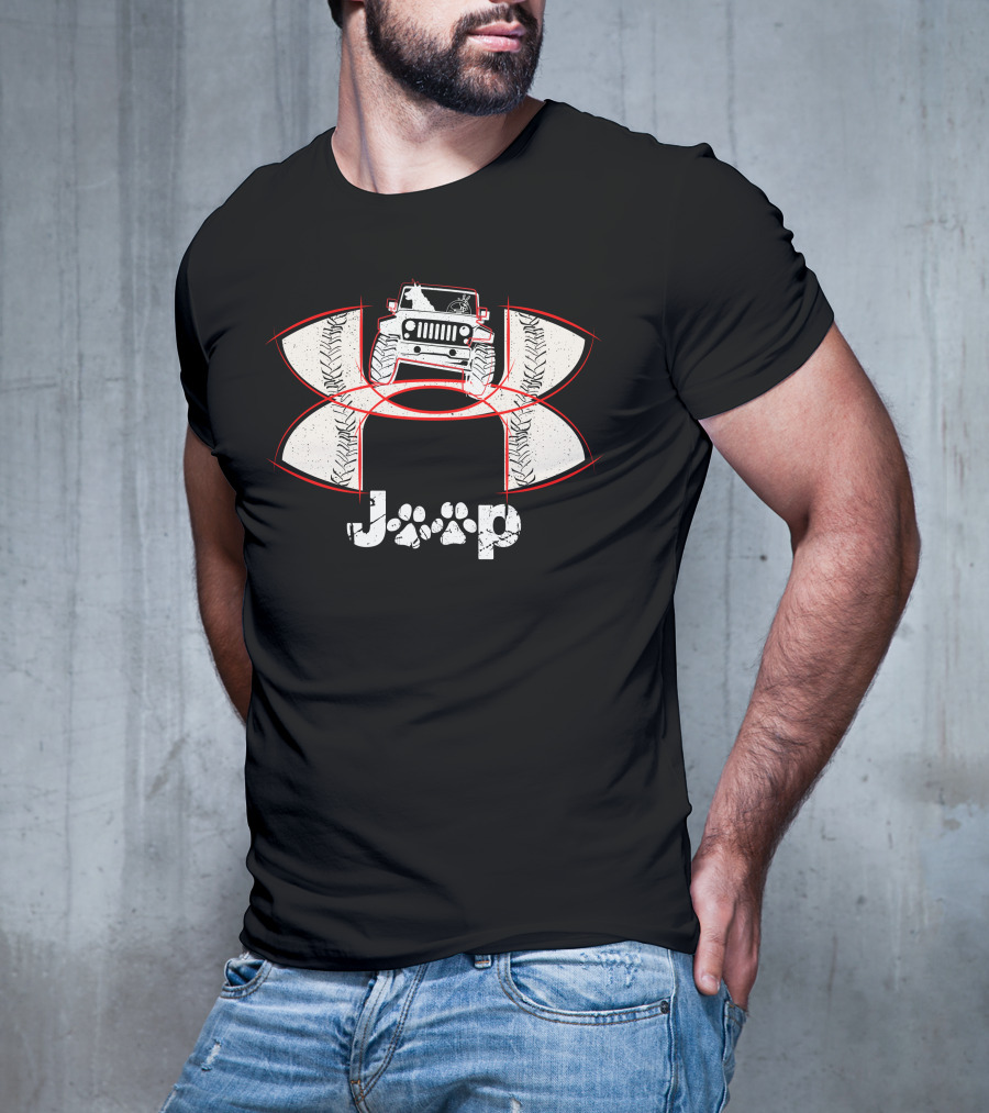 Jeep Paw Print Off-Road Adventure JP1611 T-Shirt