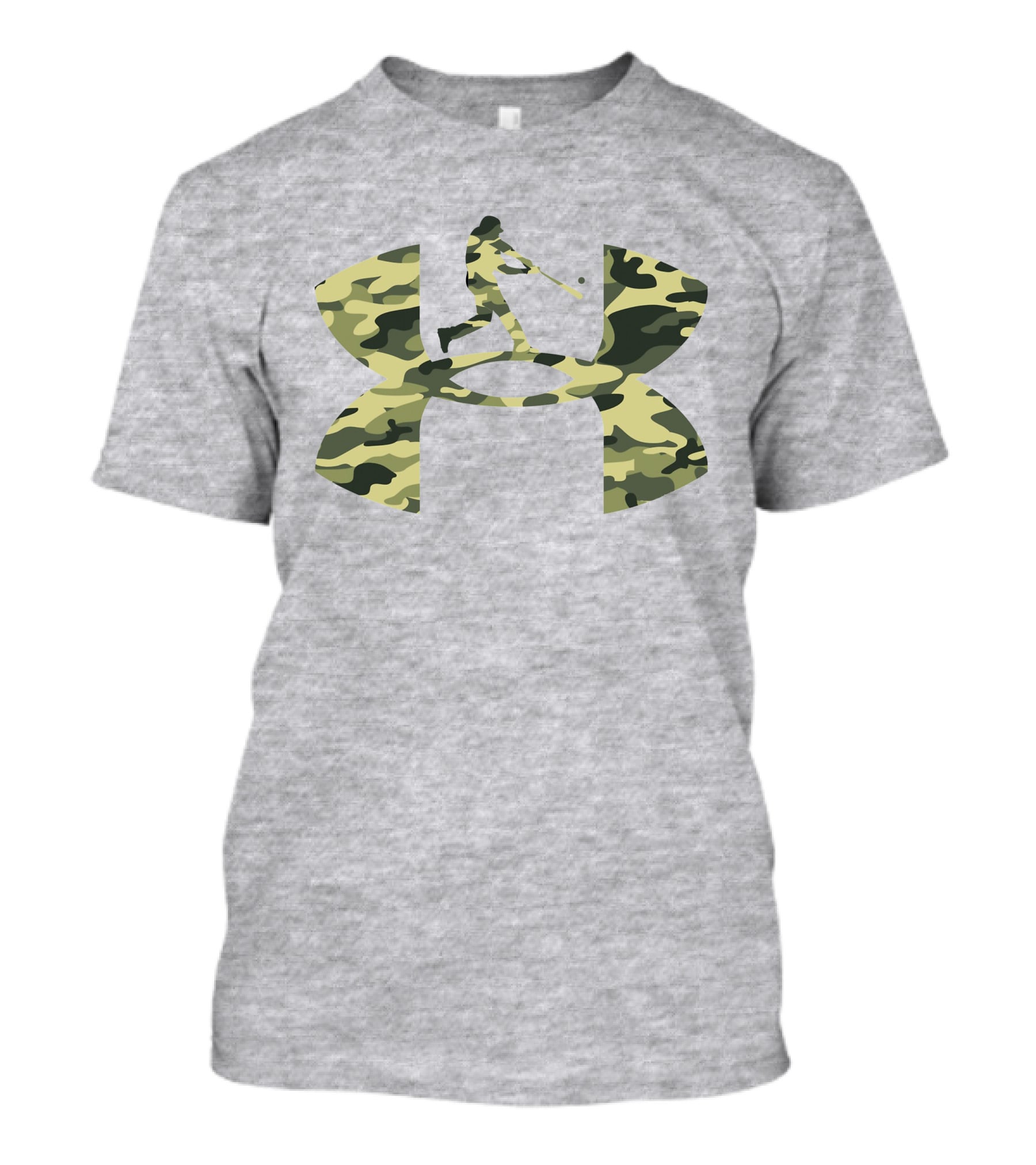 Under Armour Camo Baseball T-Shirt