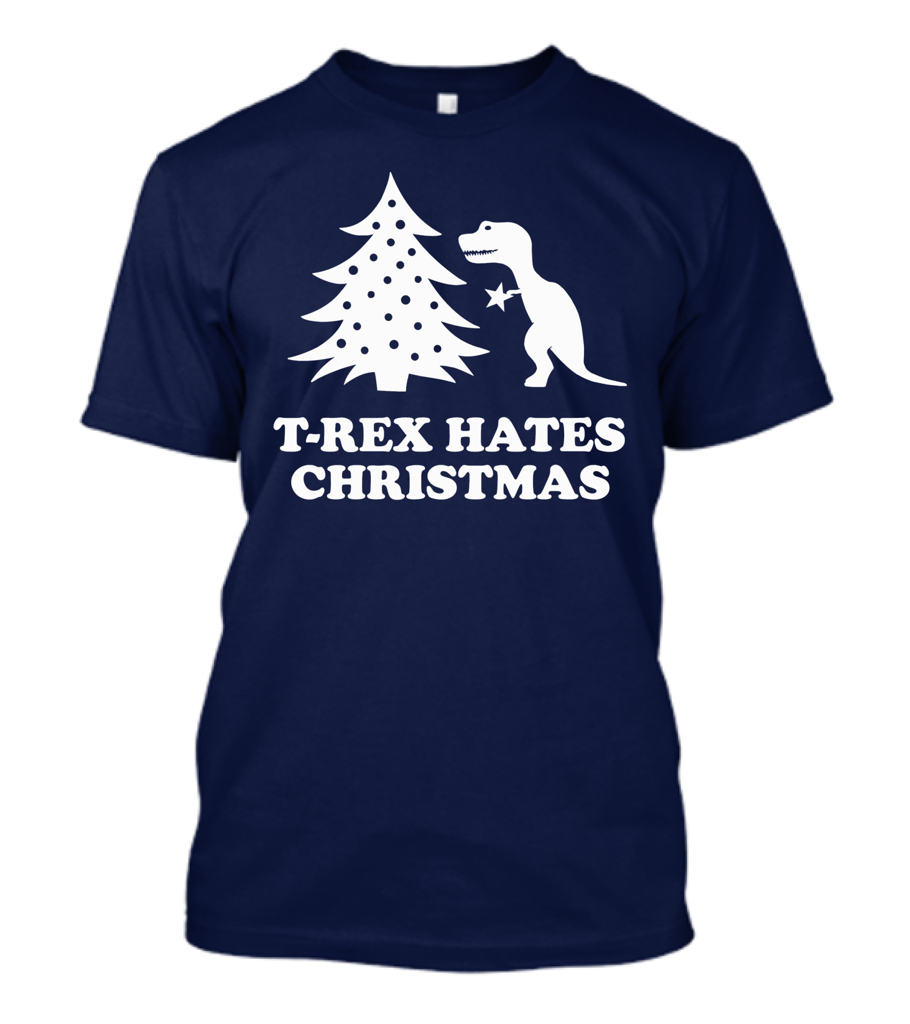 T-Rex Hates Christmas T-Shirt