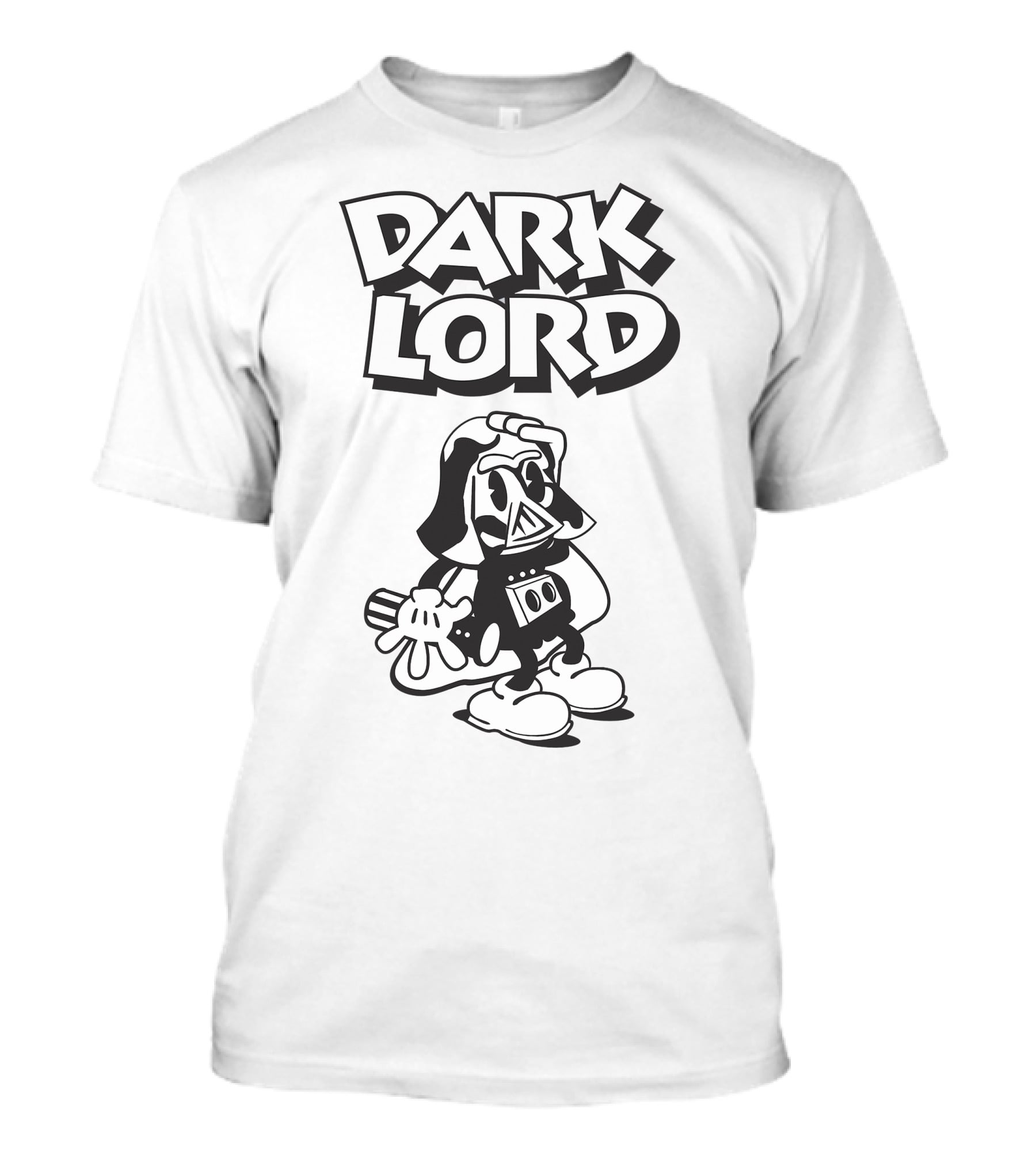 Dark Lord Cartoon Character Mashup T-Shirt