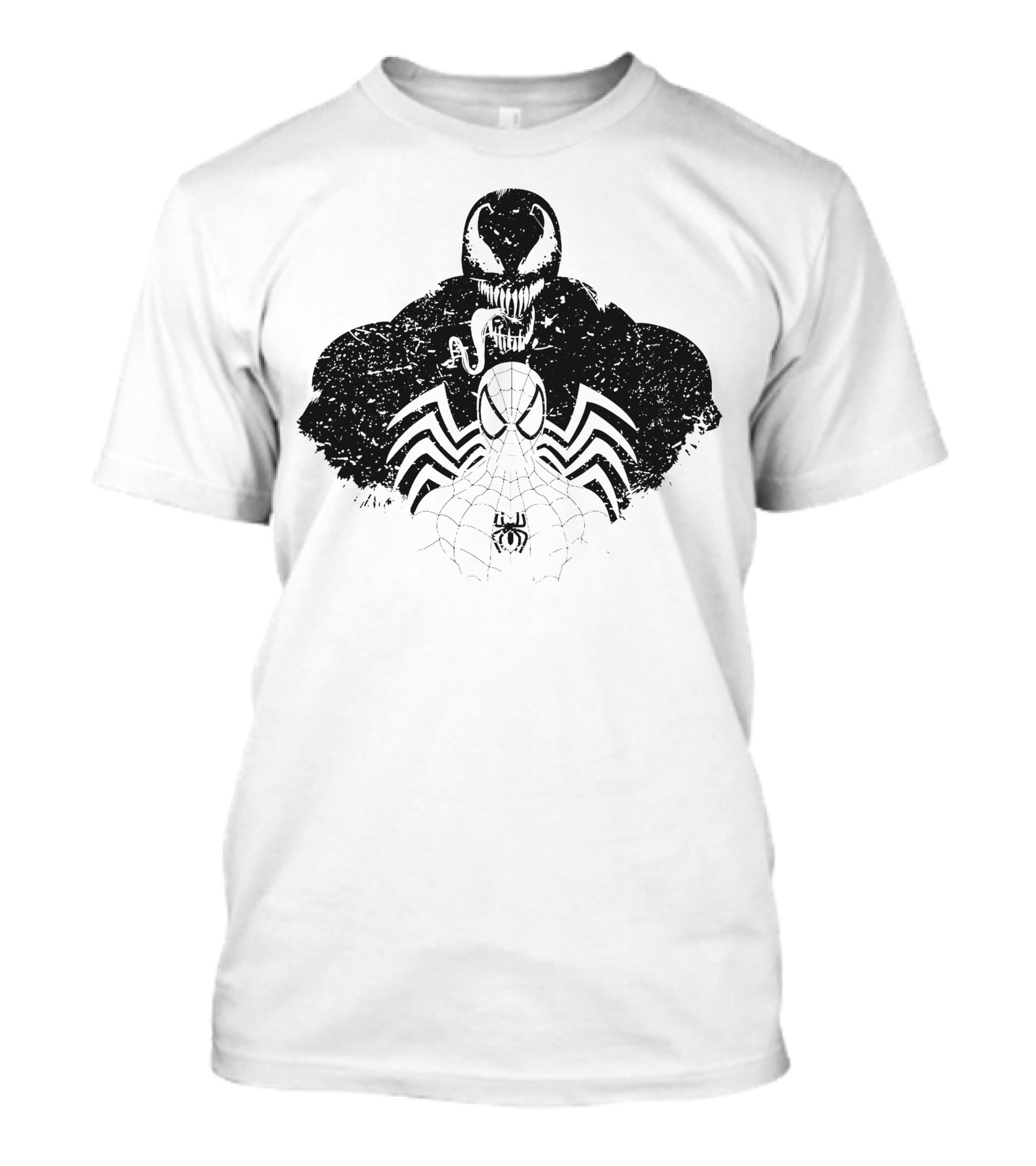 Dark Spider Venom Symbiote Web Fusion T-Shirt