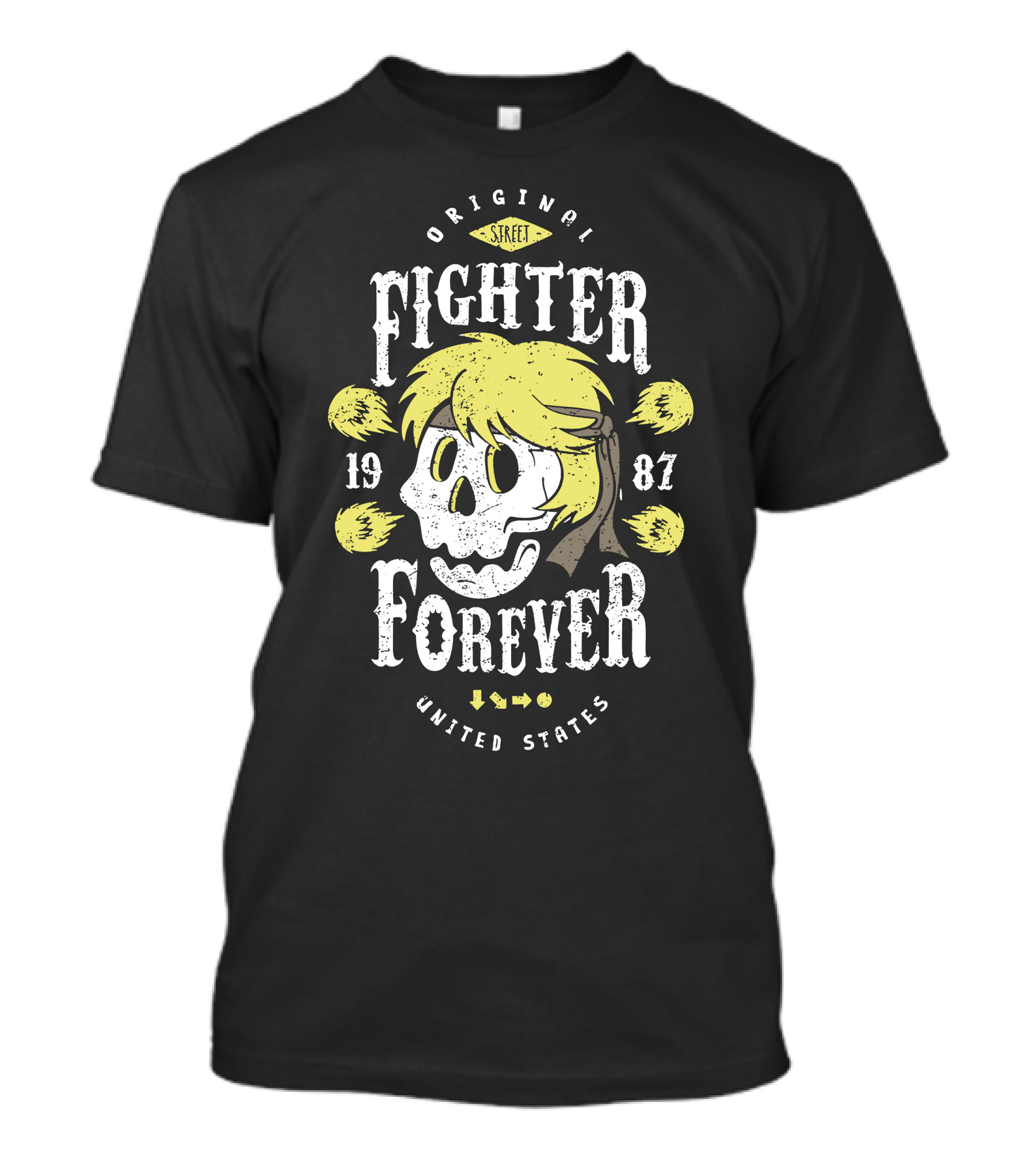 Original Street Fighter Forever 1987 United States T-Shirt
