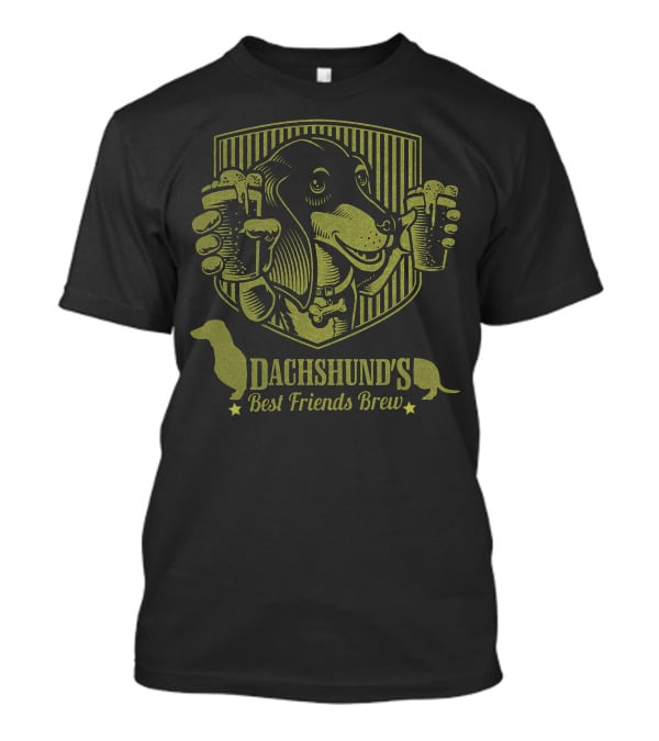 Dachshund's Best Friends Brew T-Shirt