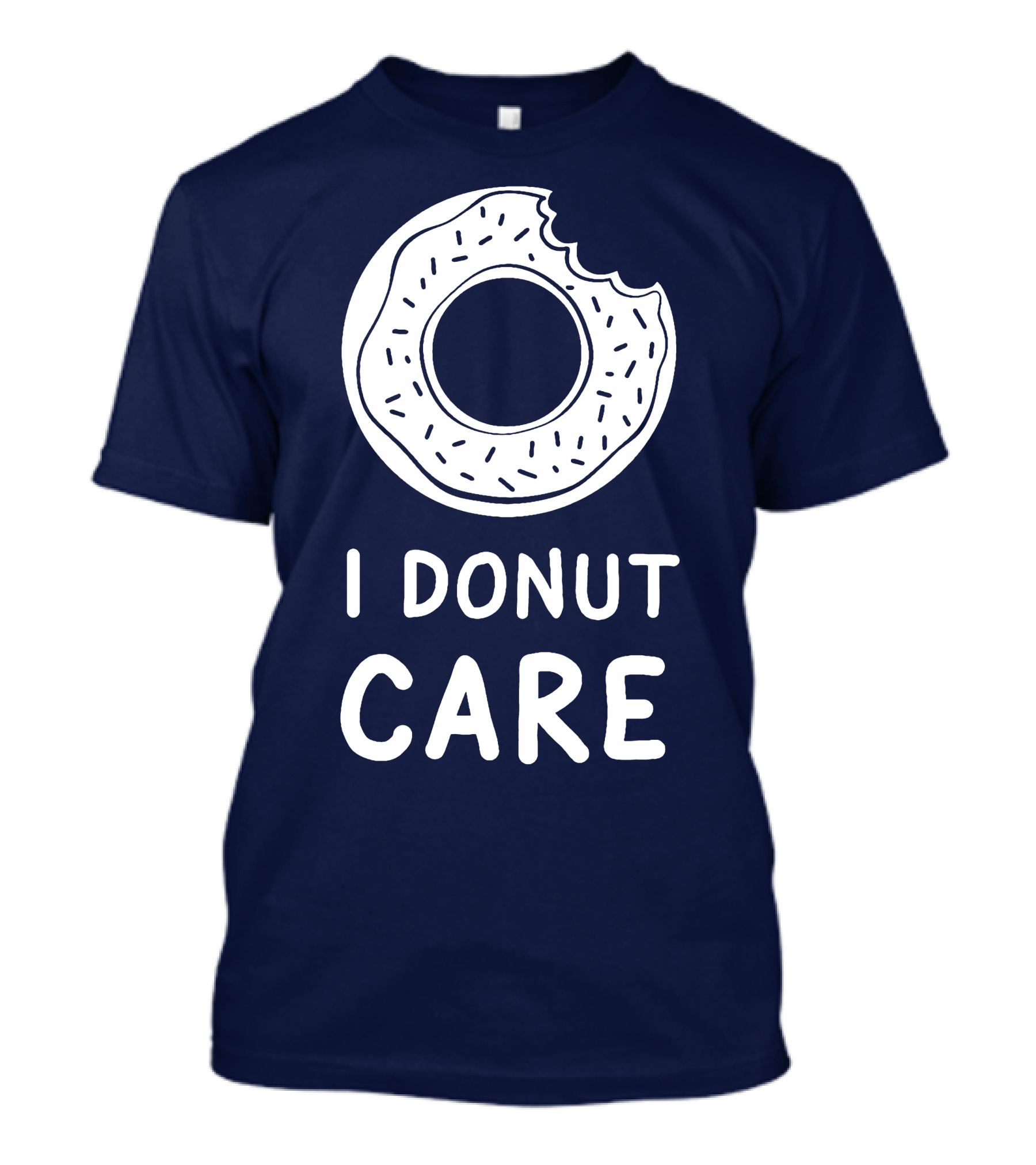 I Donut Care Donut With A Bite T-Shirt