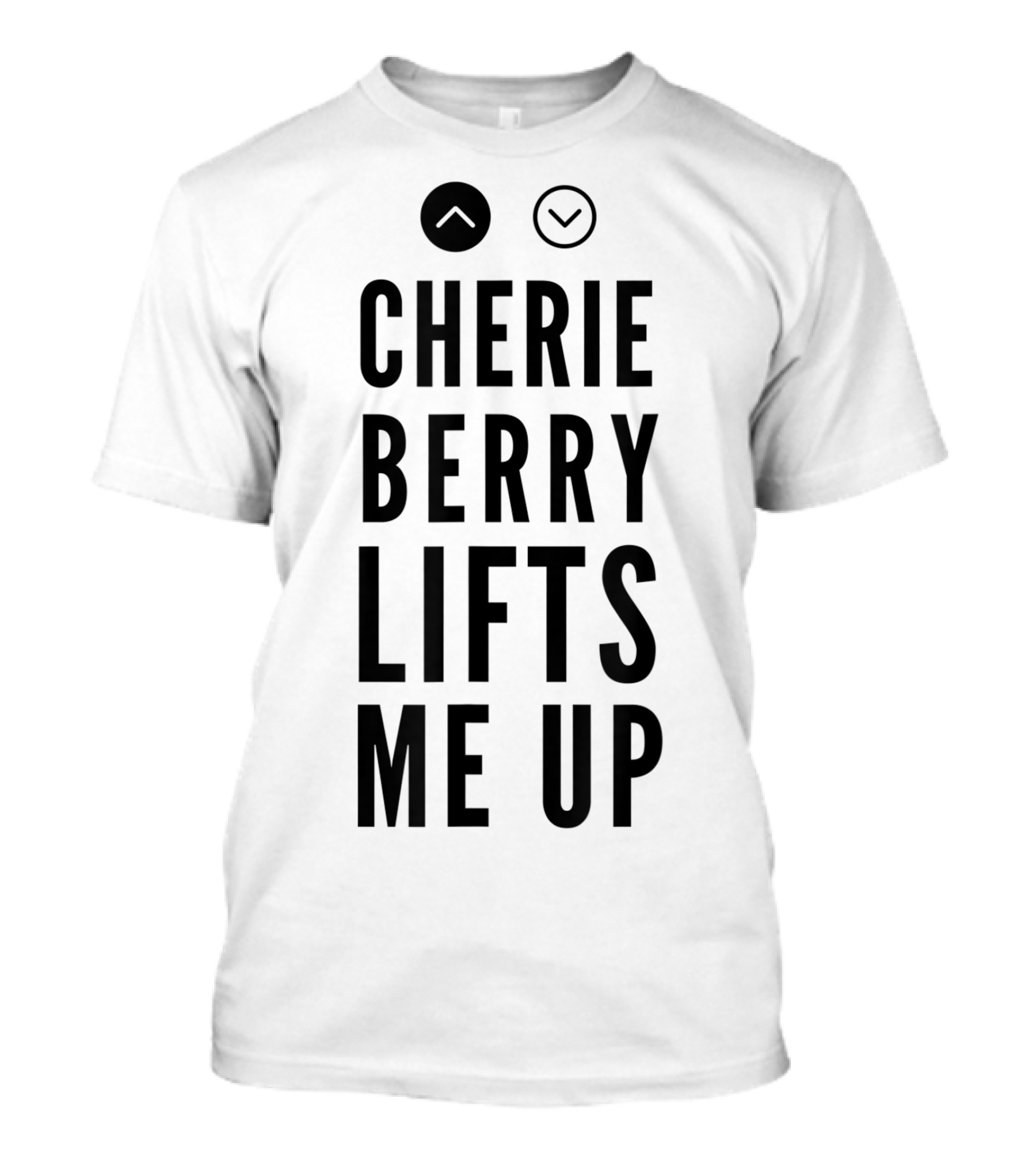 Cherie Berry Lifts Me Up Arrow Buttons T-Shirt