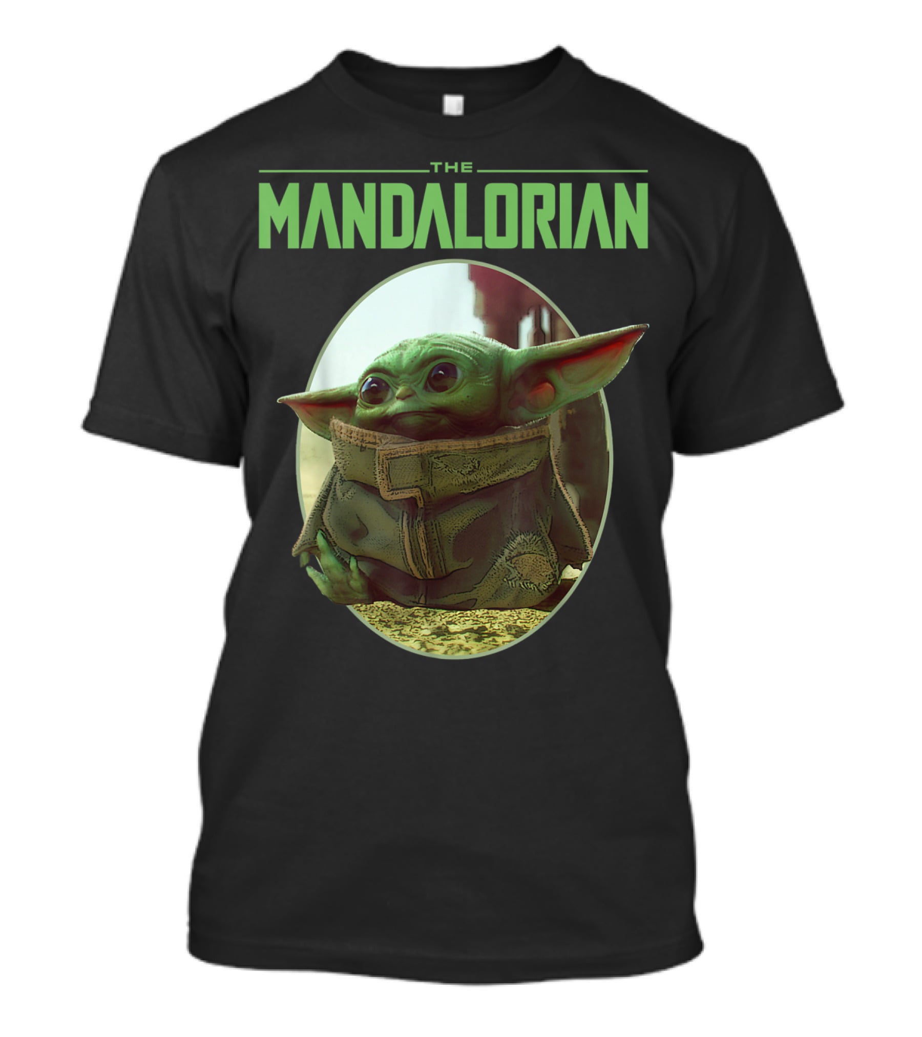 The Mandalorian The Child Star Wars Circle T-Shirt