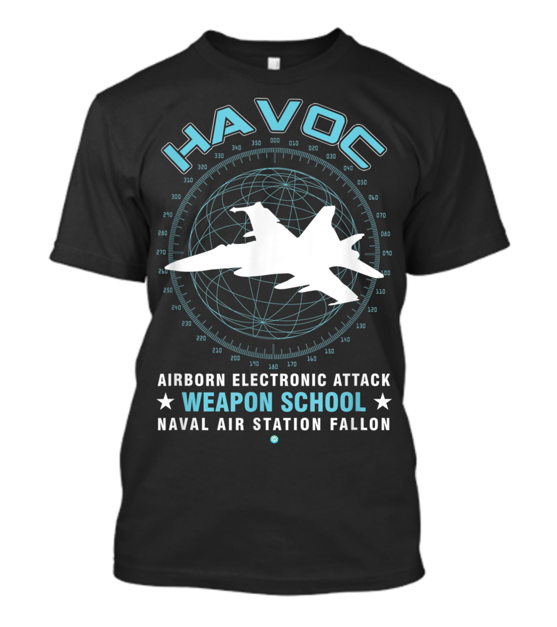 Havoc Airborne Electronic Attack Weapon School Naval Air Station Fallon T-Shirt