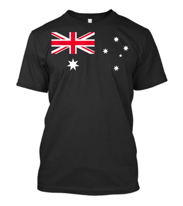 Australia Flag Aussie Flags For Australian Pride T-Shirt