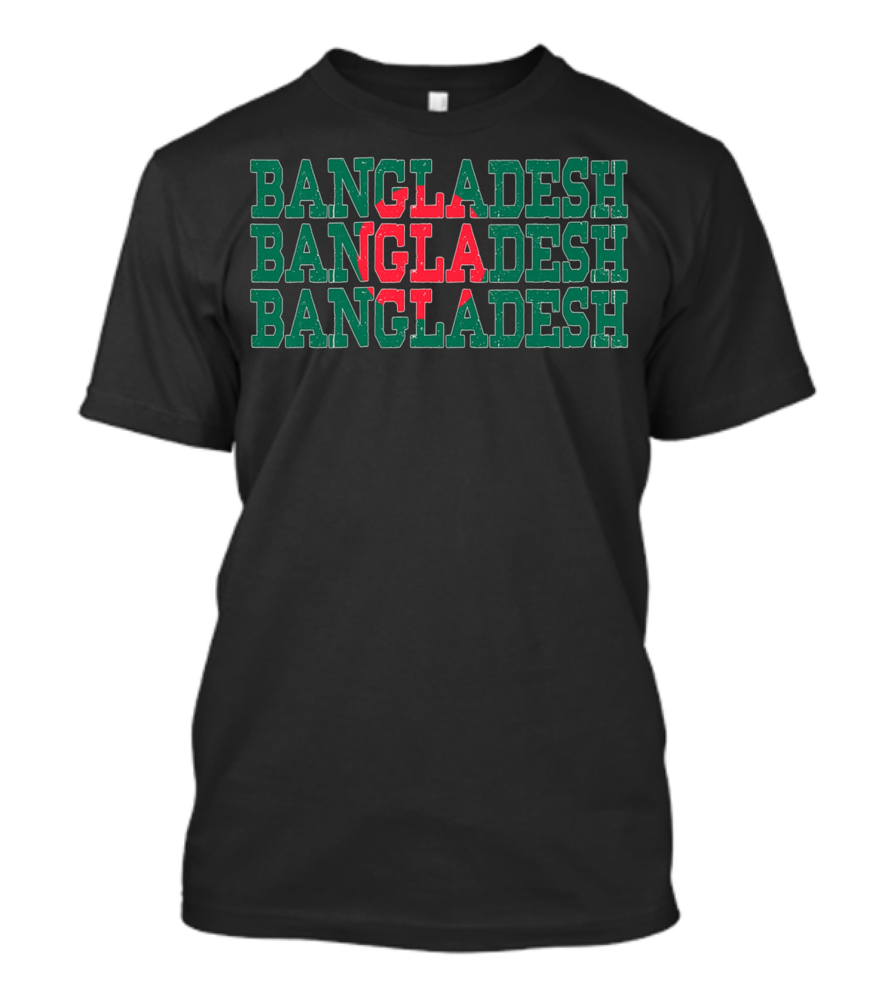 Bangladesh Flag Bangladeshi Sports Lovers T-Shirt