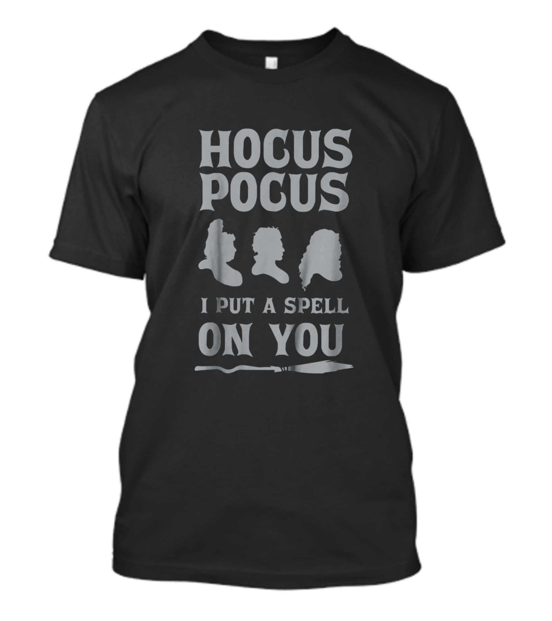 Hocus Pocus I Put A Spell On You Silhouette Witch Trio T-Shirt