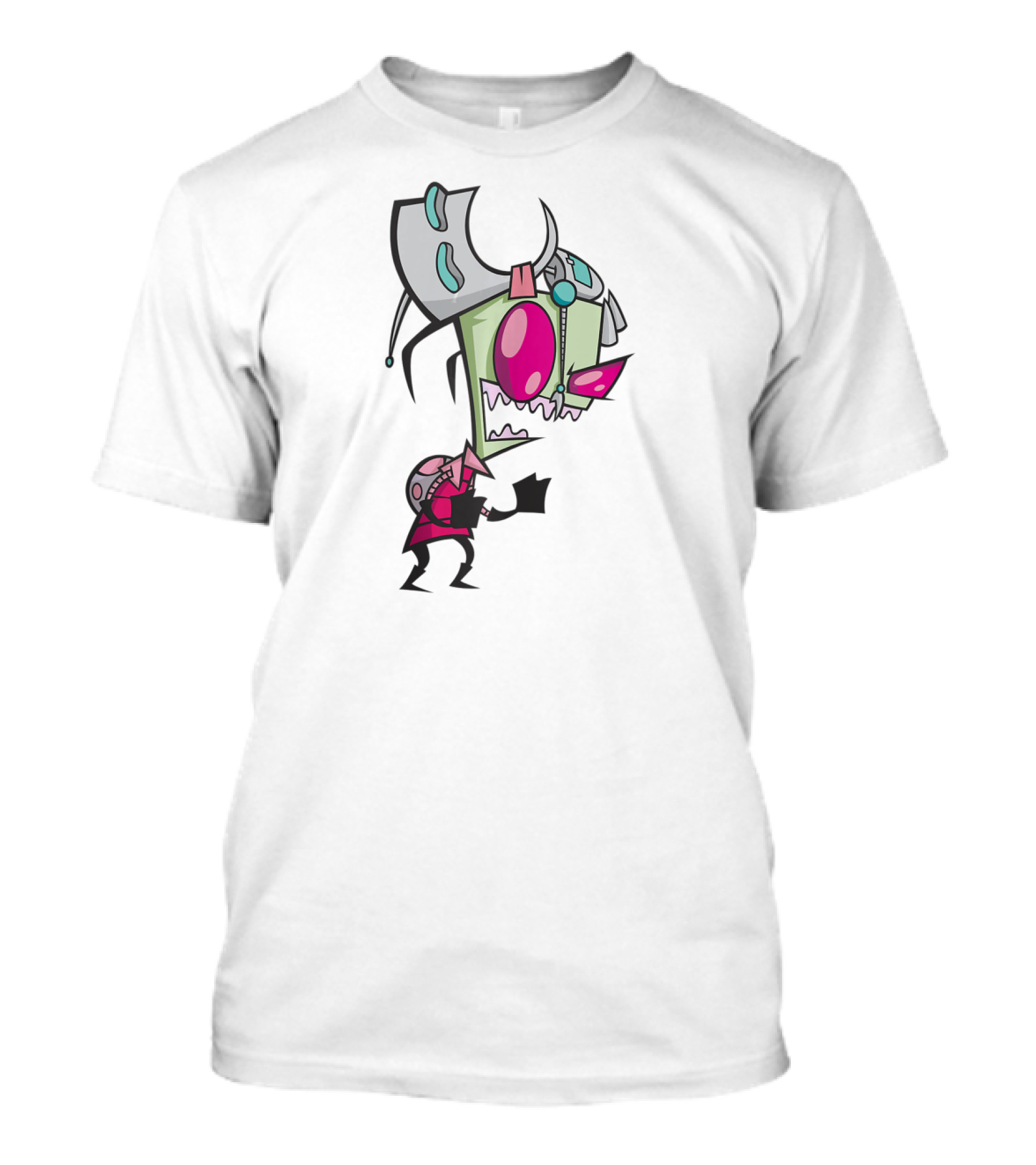 Nickelodeon Invader Zim Emblematic Moment With GIR T-Shirt
