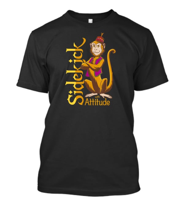 Disney Aladdin Live Action Abu Sidekick With Attitude T-Shirt