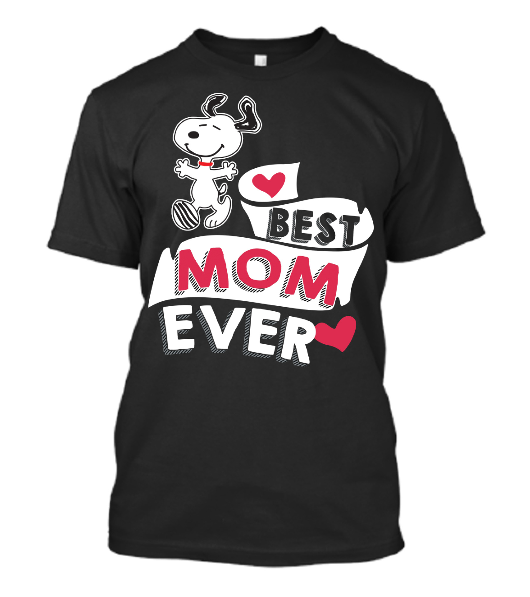 Best Mom Ever Snoopy Mother's Day Peanuts Movie T-Shirt