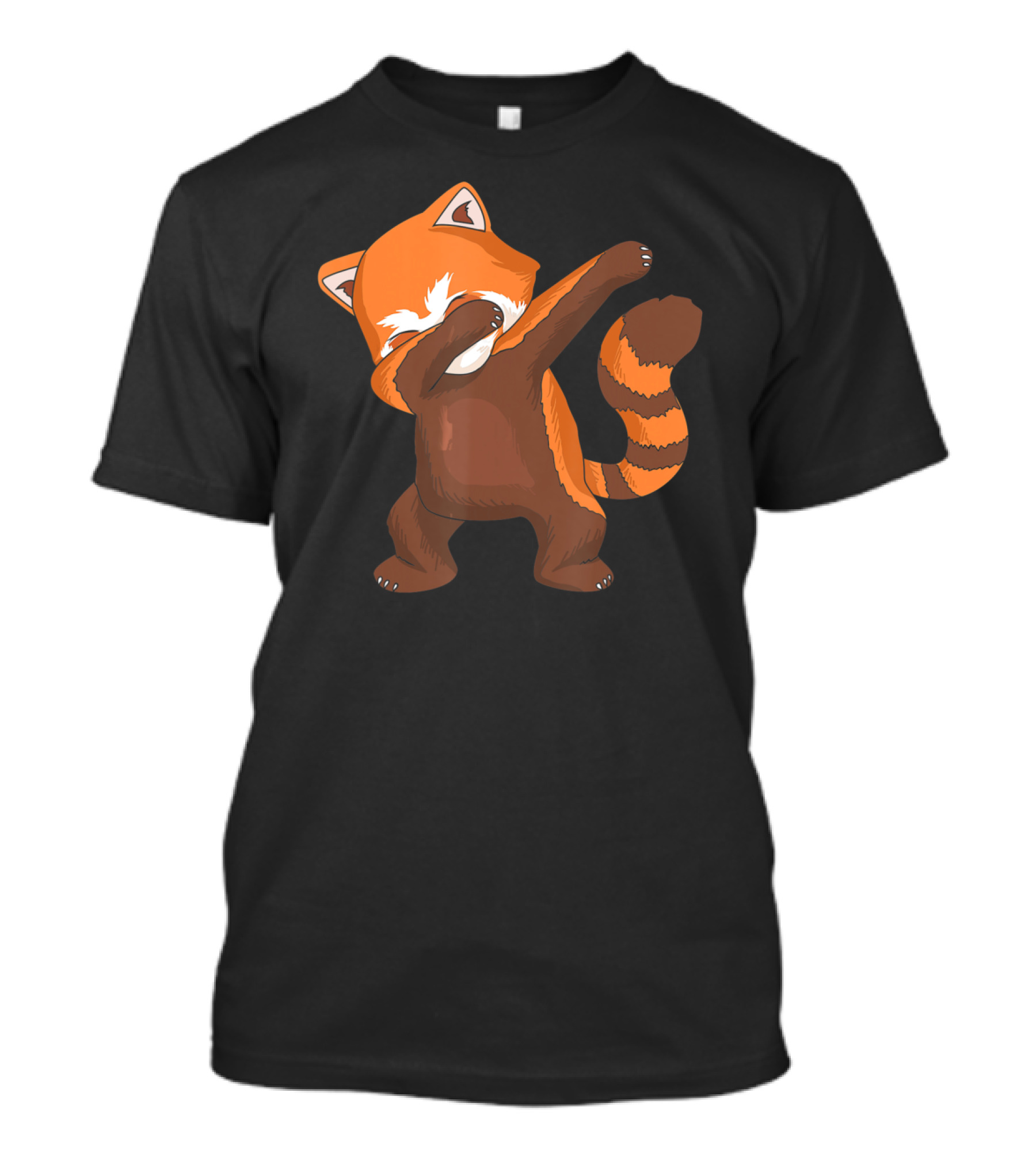 Red Panda Dabbing Dab Dance For Panda Lovers T-Shirt
