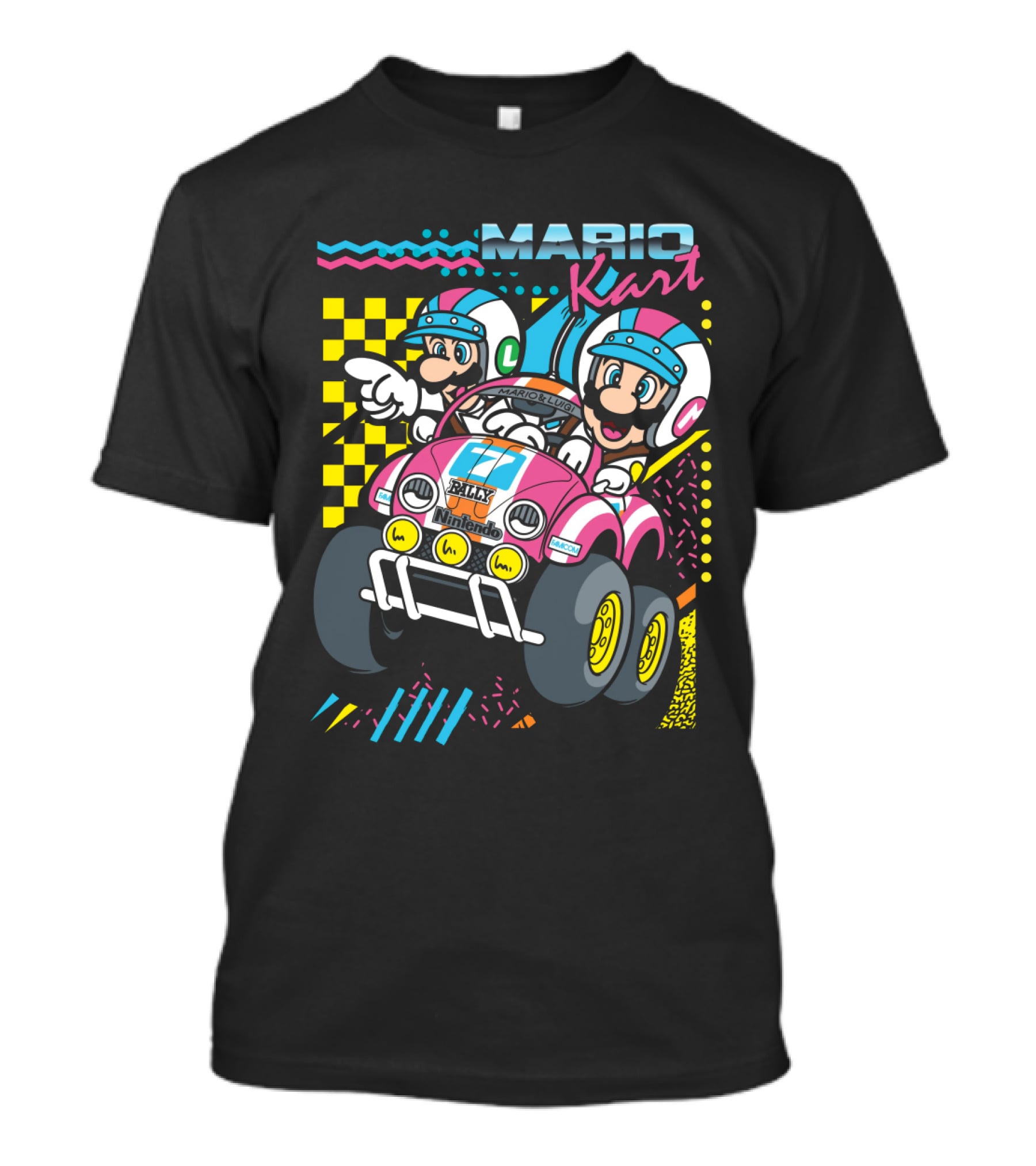 Mario Kart Super Rally Nintendo Racing Adventure T-Shirt