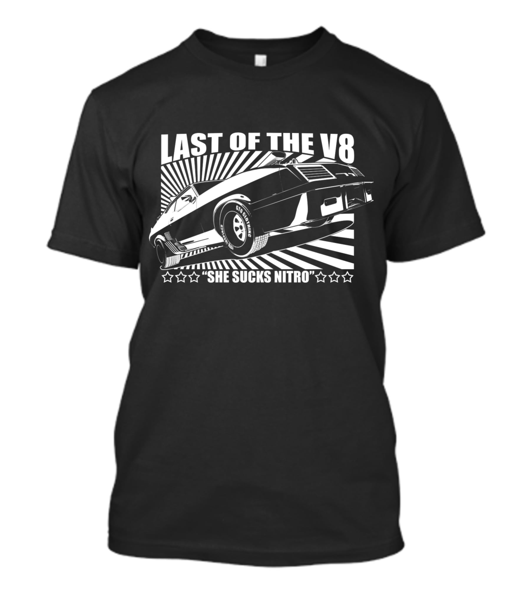 Last Of The V8 She Sucks Nitro Mad Max T-Shirt