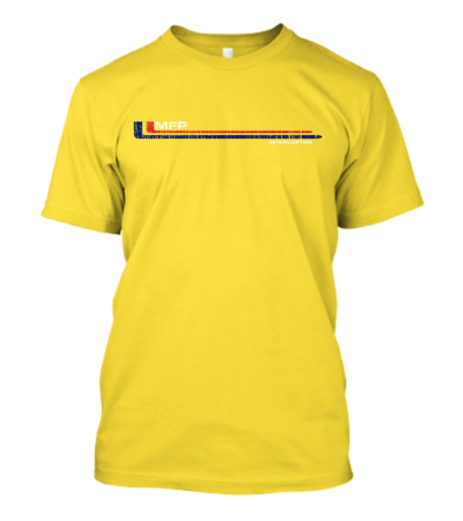 19 MFP Interceptor Yellow And Blue T-Shirt