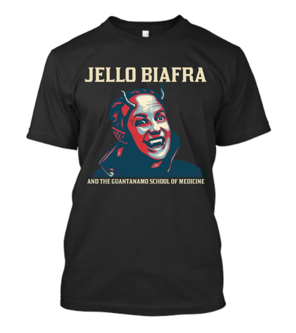 JELLO BIAFRA AND THE GUANTANAMO SCHOOL OF MEDICINE Vampire T-Shirt