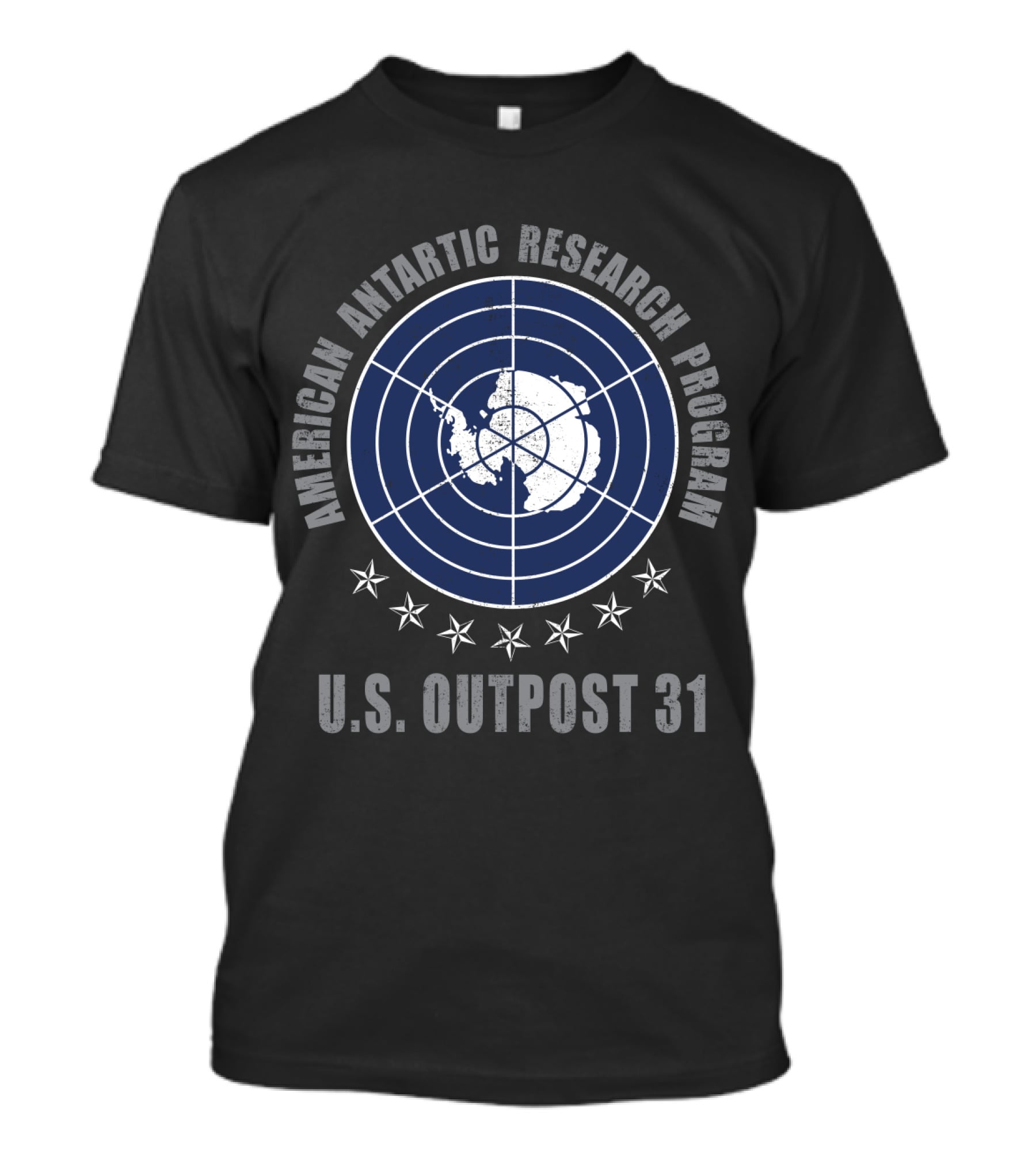 American Antarctic Research Program U.S. Outpost 31 The Thing T-Shirt