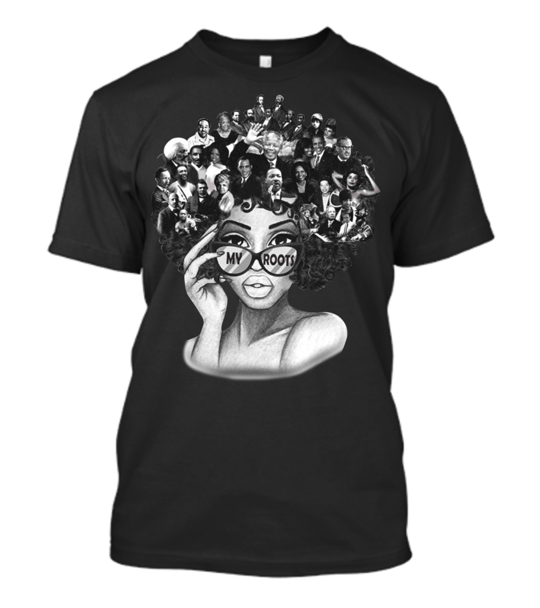 My Roots Influential Icons Collage T-Shirt