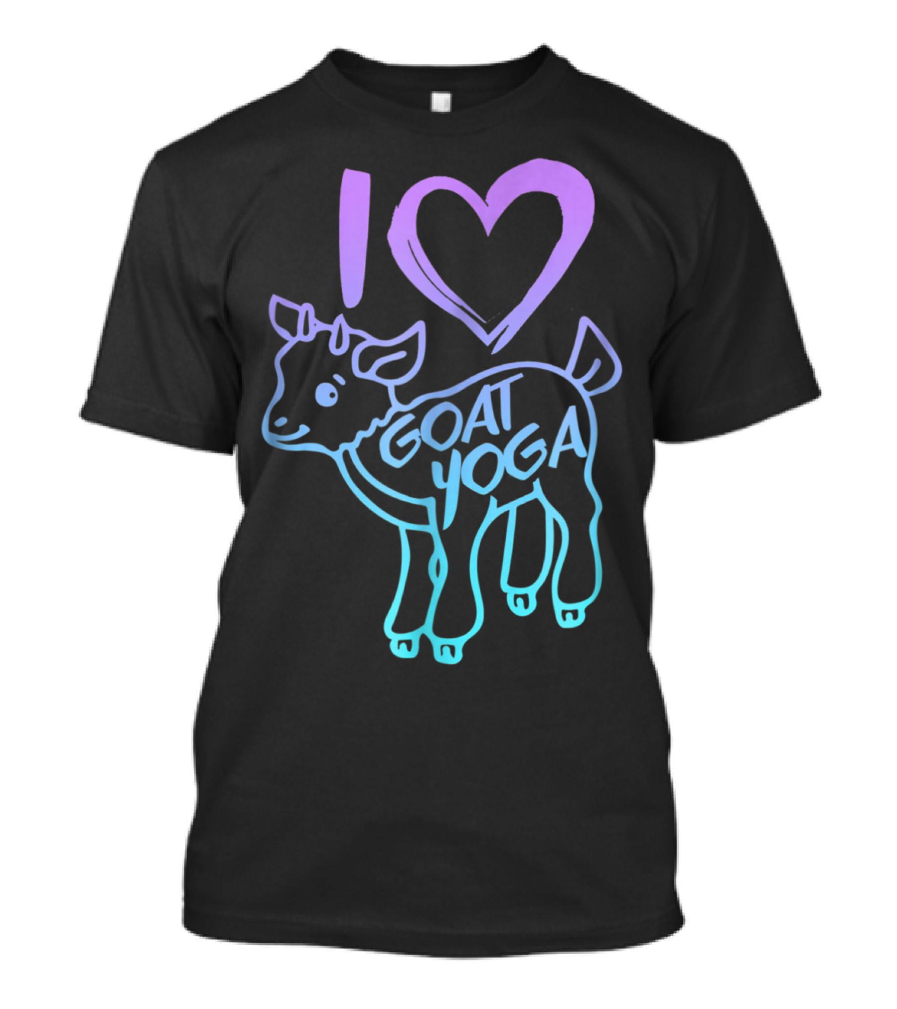 I Heart Goat Yoga Love Goat Yoga T-Shirt