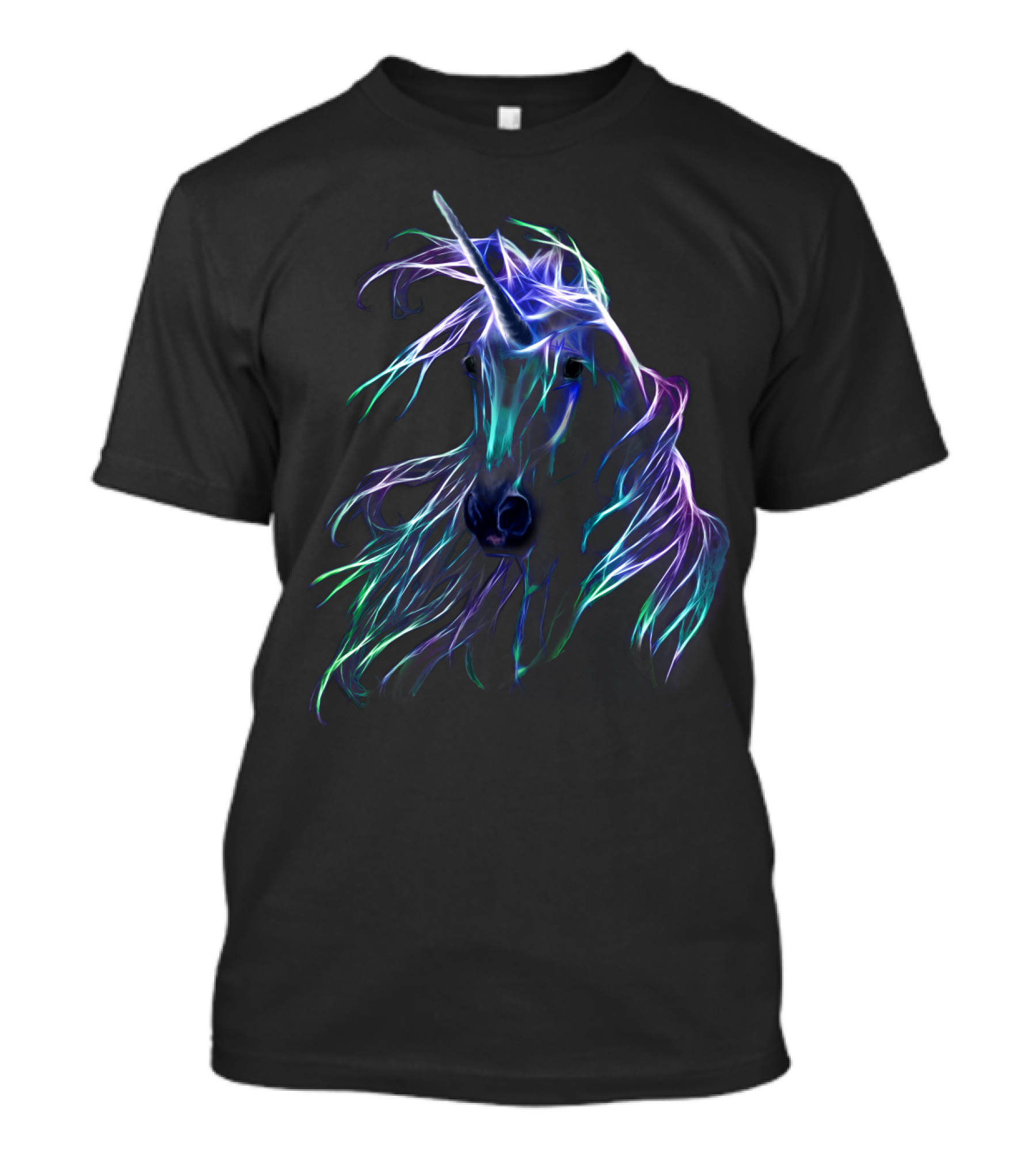 Unicorn In My Heart Neon Fantasy T-Shirt