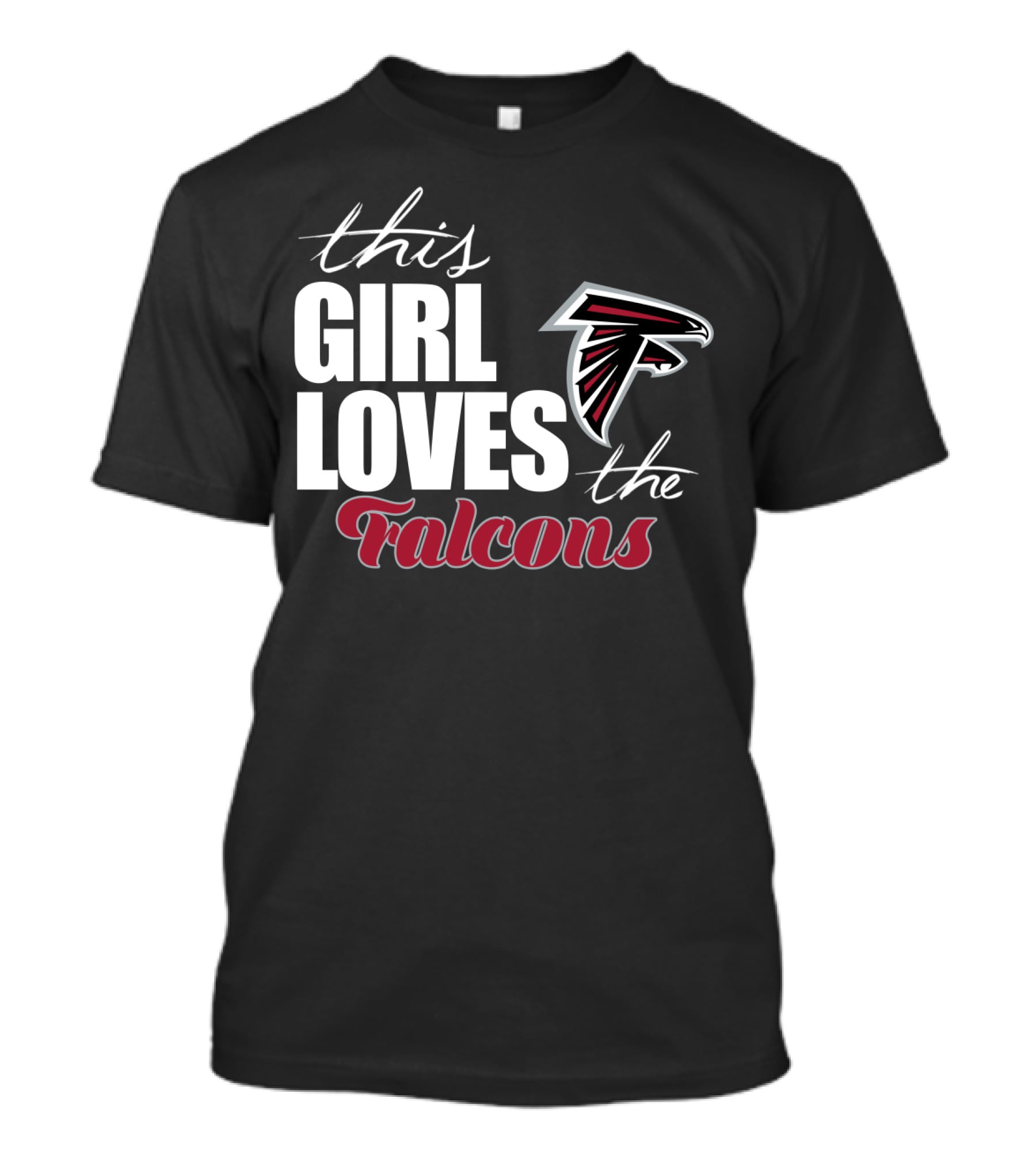 This Girl Loves The Atlanta Falcons T-Shirt