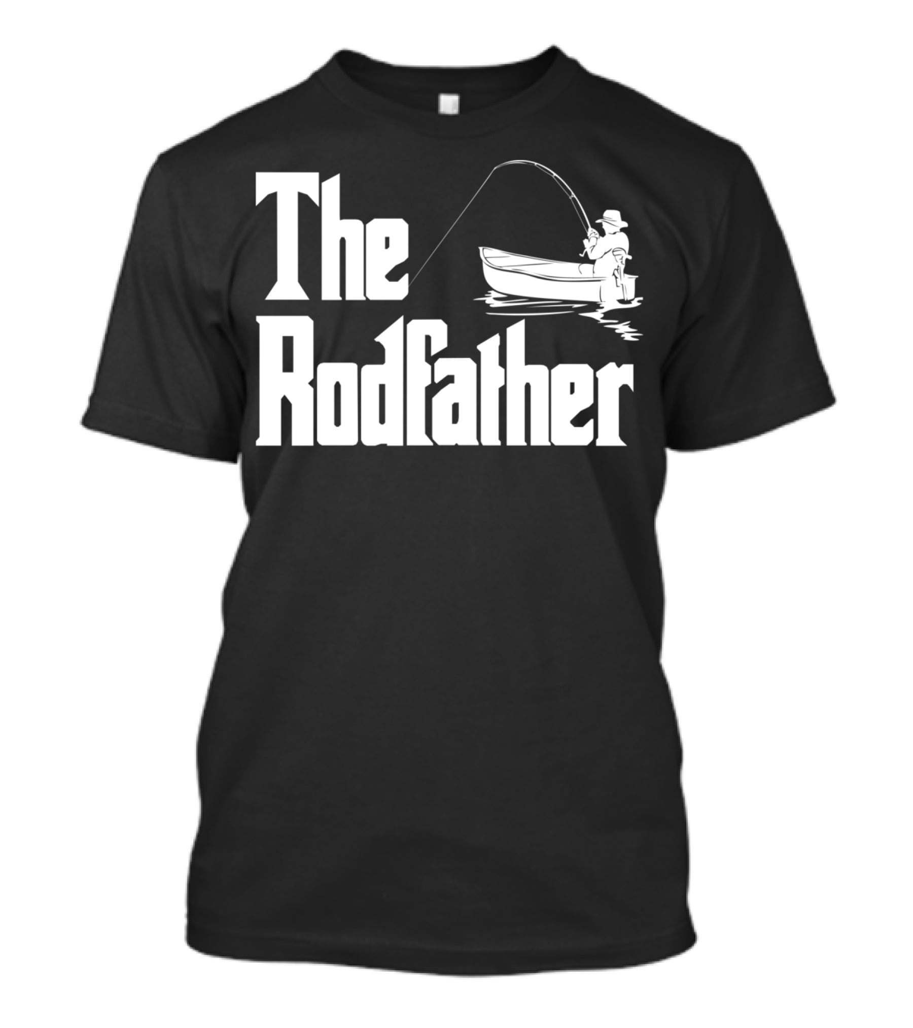 The Rodfather Funny Fishing Saying Fish Humor T-Shirt