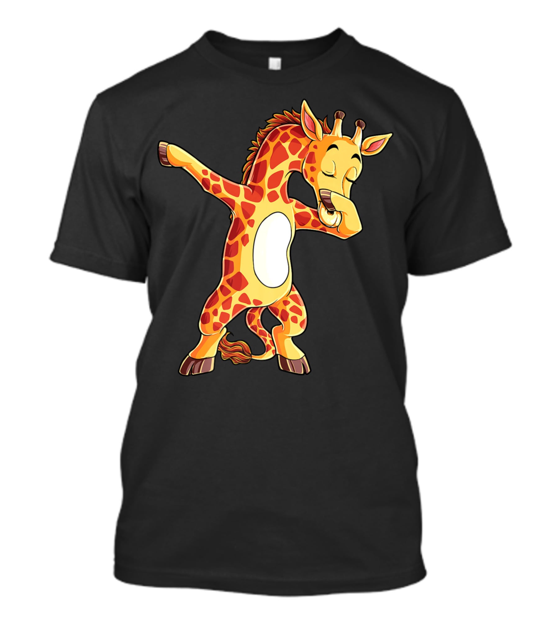Funny Dabbing Giraffe Dance Pose Giraffes Dab T-Shirt