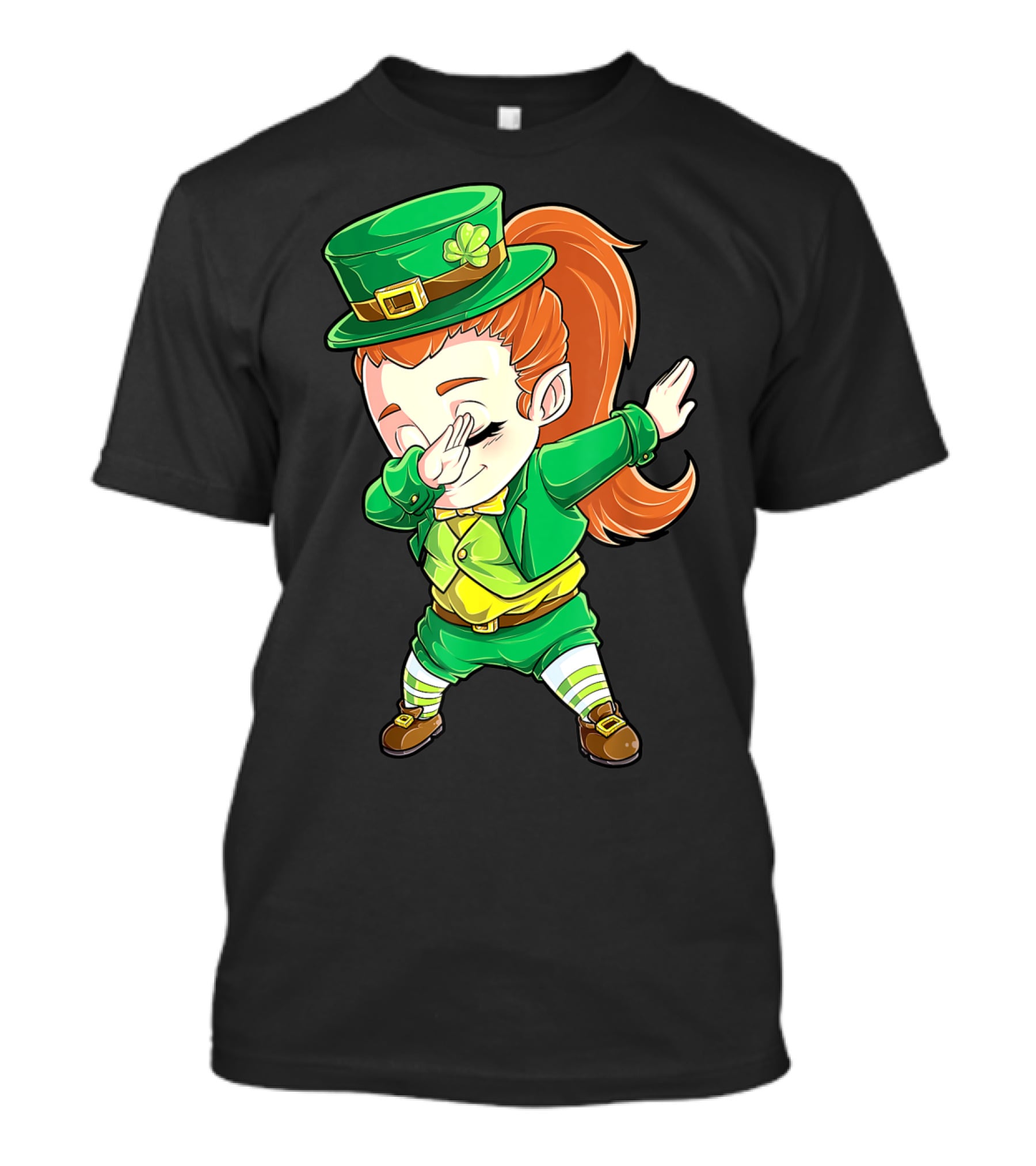 Dabbing Leprechaun St. Patrick's Day Animation T-Shirt