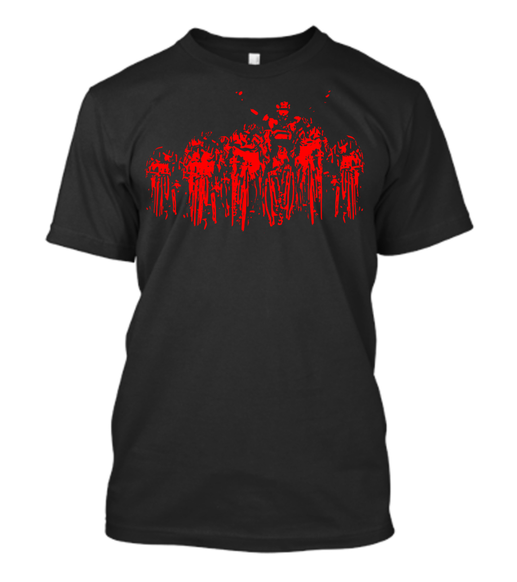 Cycling Race Red Pack Road Competition T-Shirt