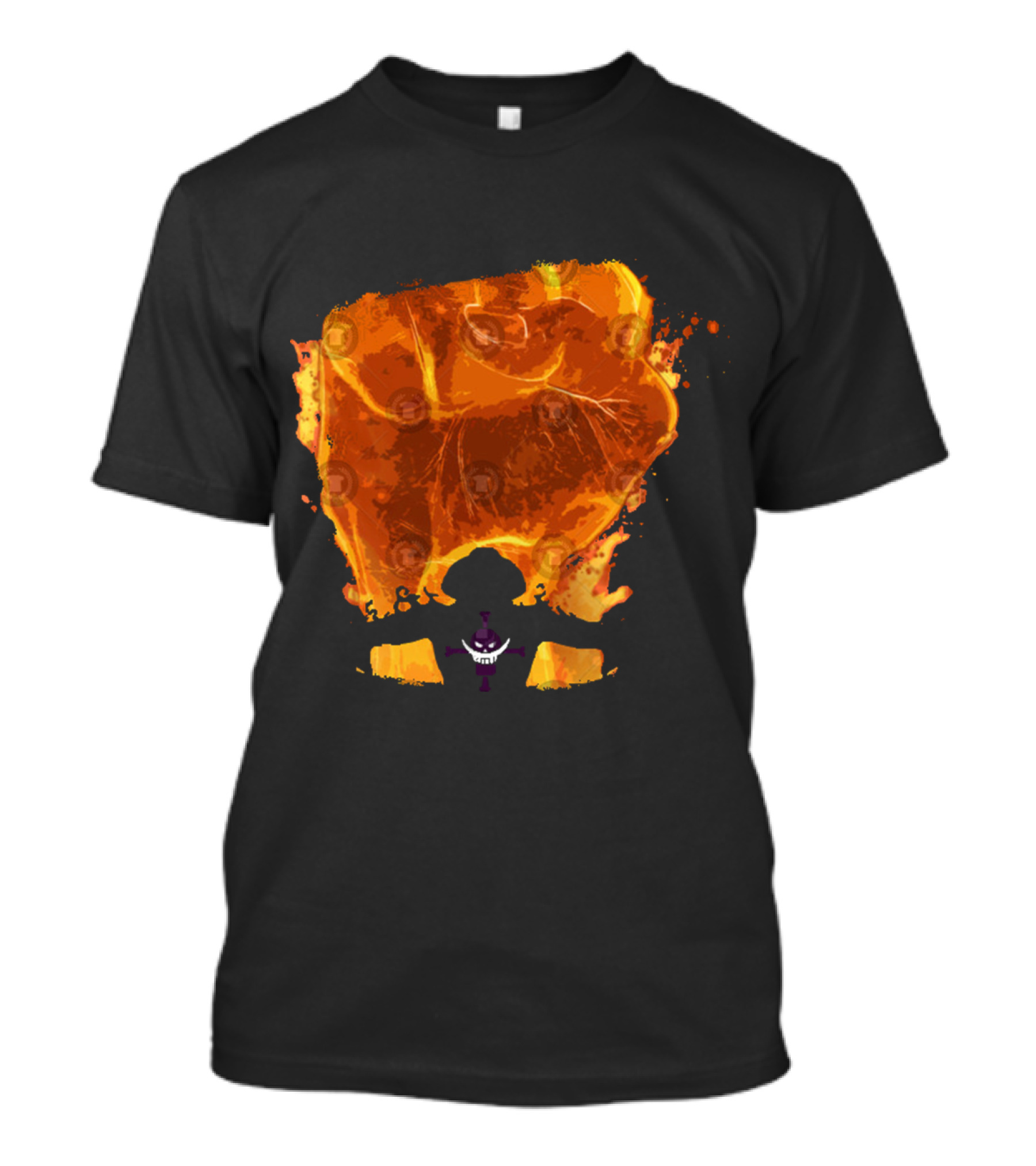 Fire Fist Ace Flaming Punch T-Shirt