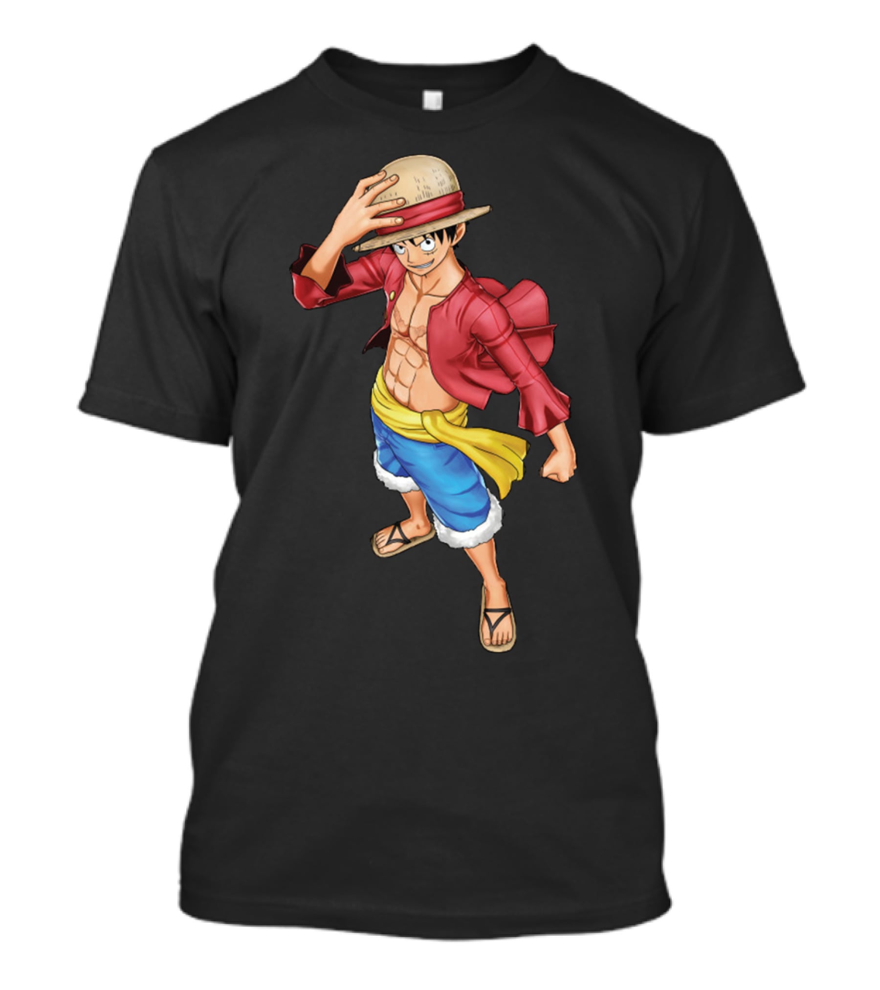 One Piece World Seeker Monkey D. Luffy Adventure T-Shirt