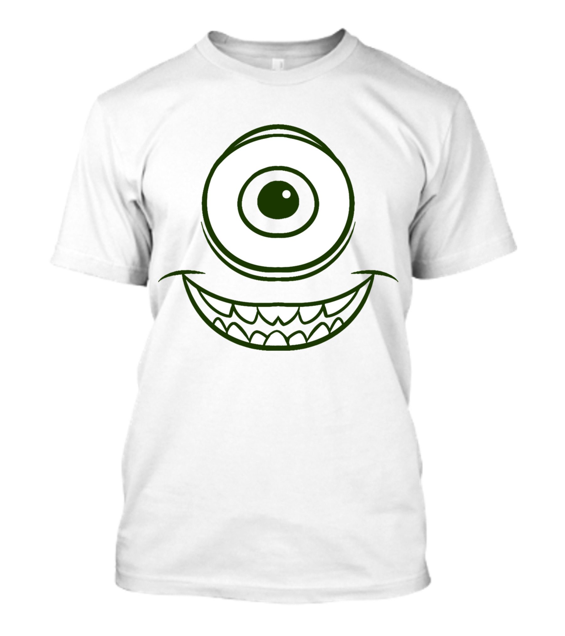 Mike Big Face Smiling Cyclops T-Shirt